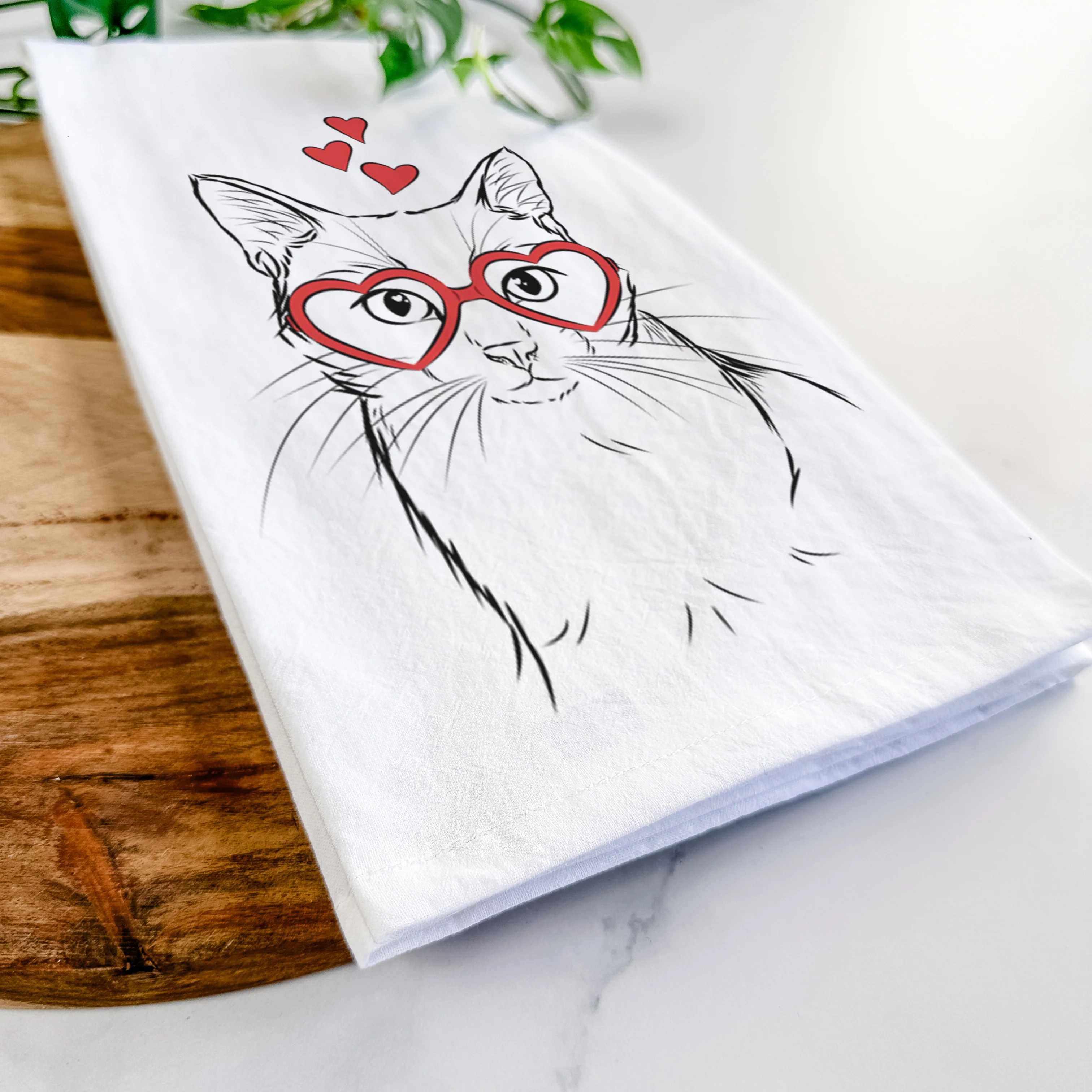 Maverick the Cat Tea Towel - Image 7