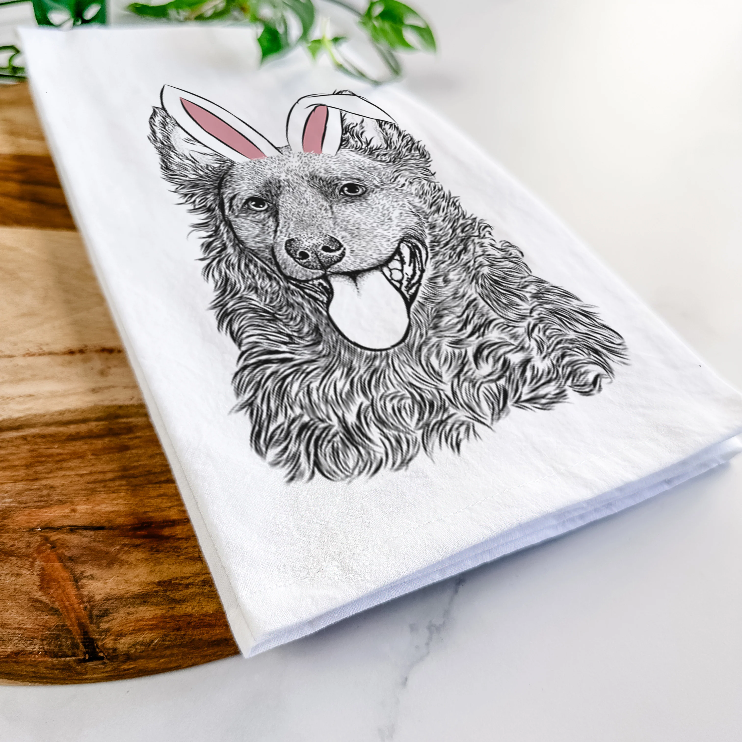 Maximo the Mudi Tea Towel - Image 14