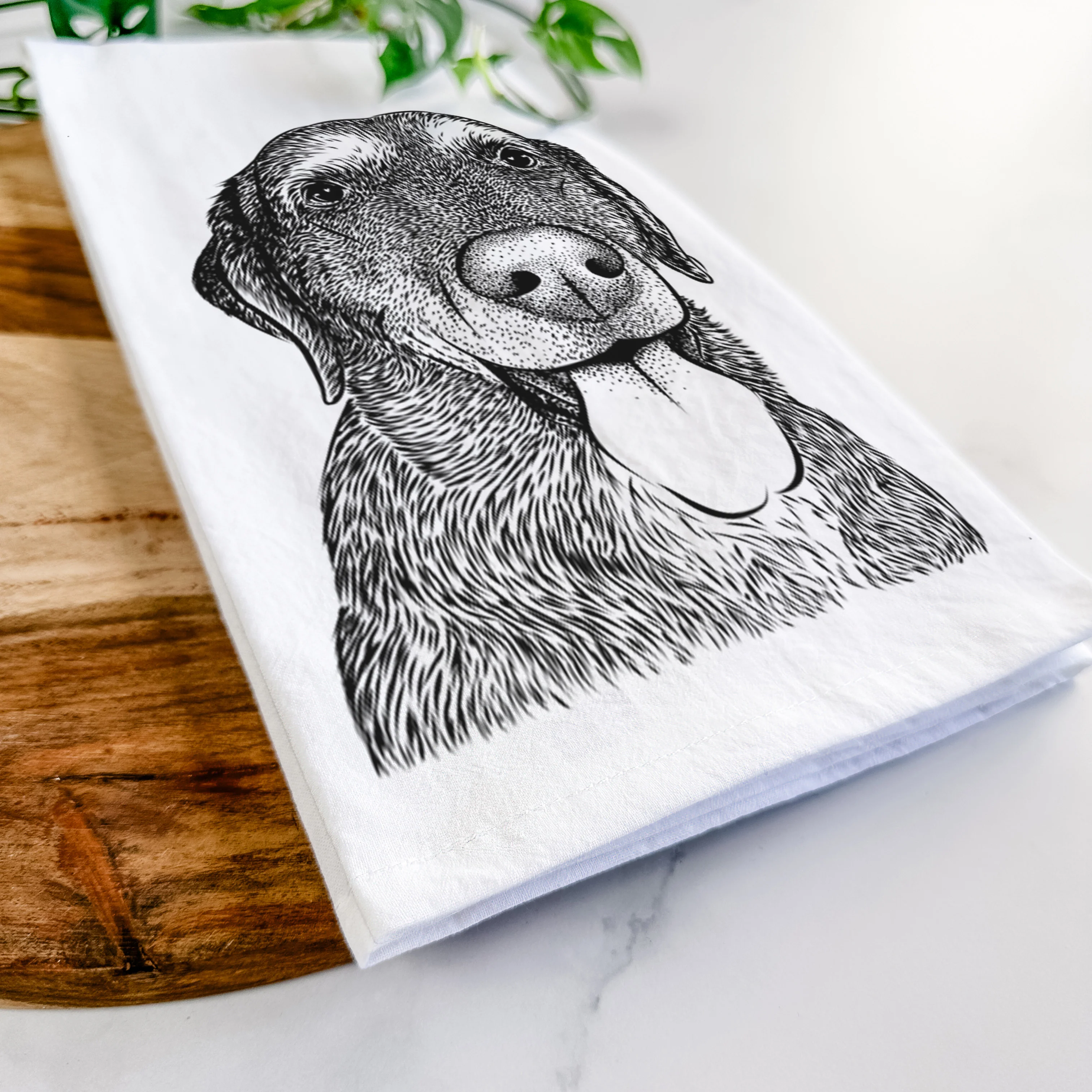 Max the Labrador Retriever Tea Towel - Image 5