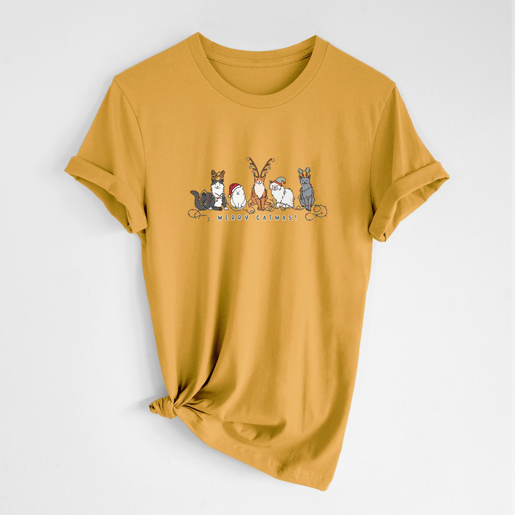 Merry Catmas - Unisex Crewneck - Image 6