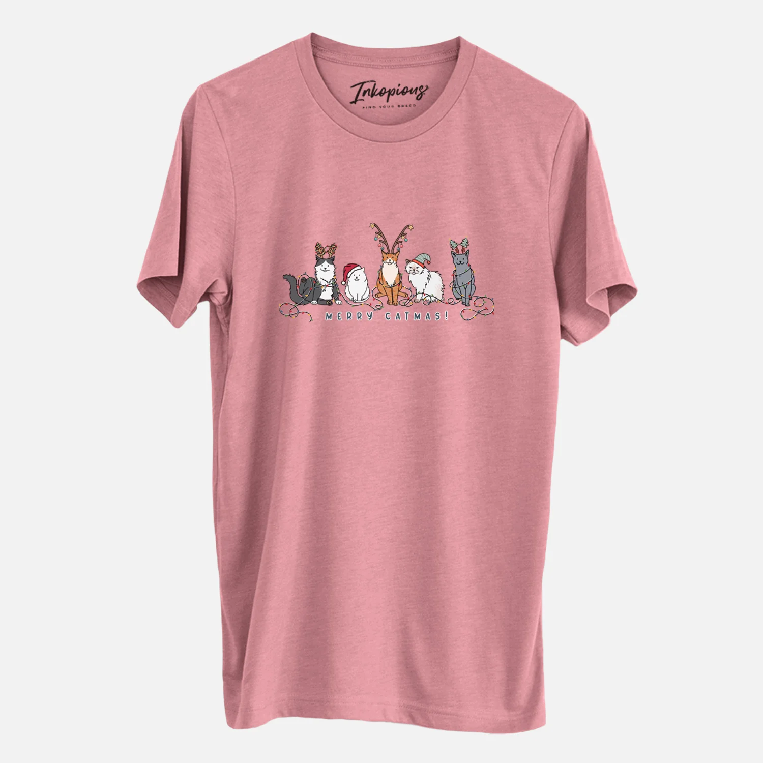 Merry Catmas - Unisex Crewneck - Image 7