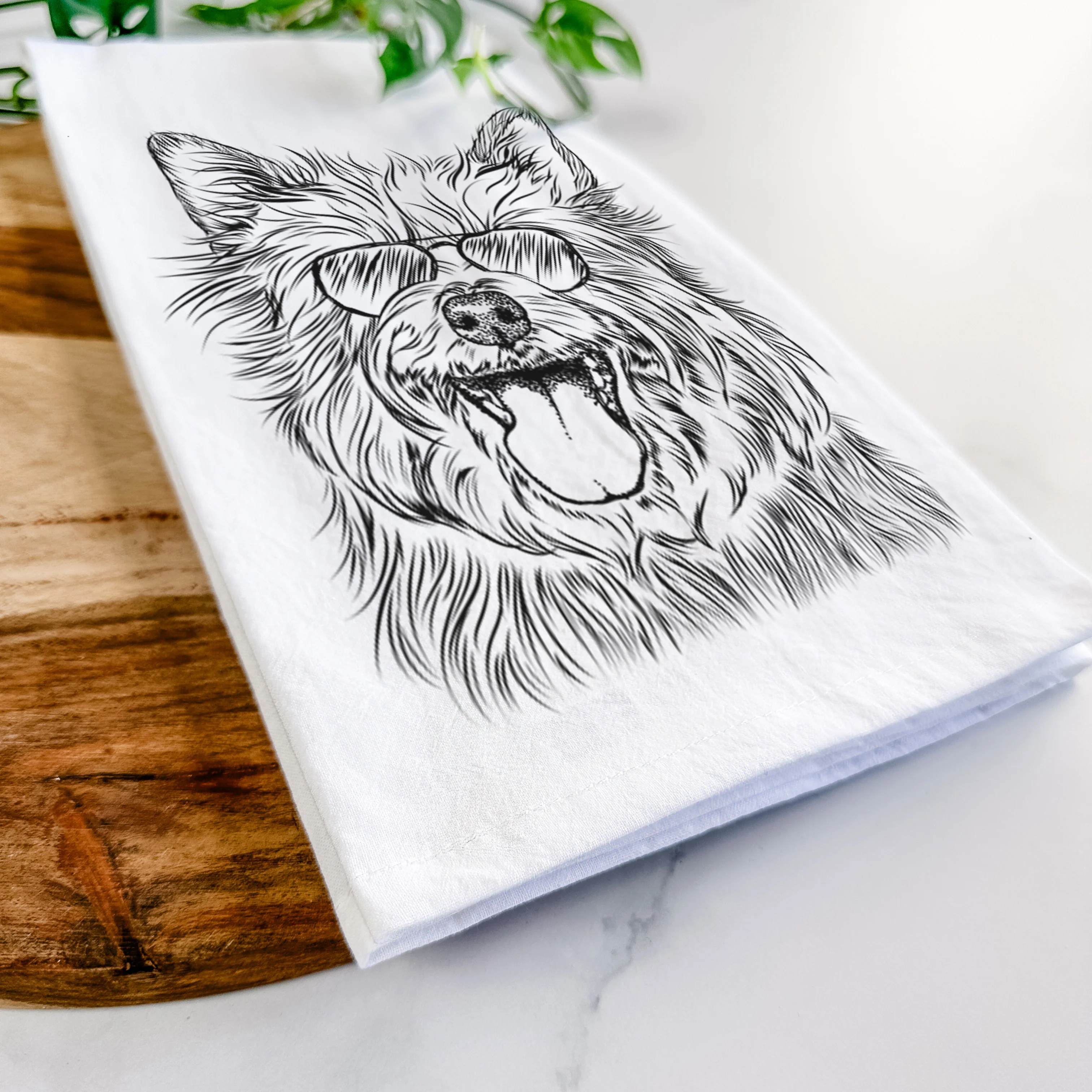 Middy the Australian Terrier Tea Towel - Image 6