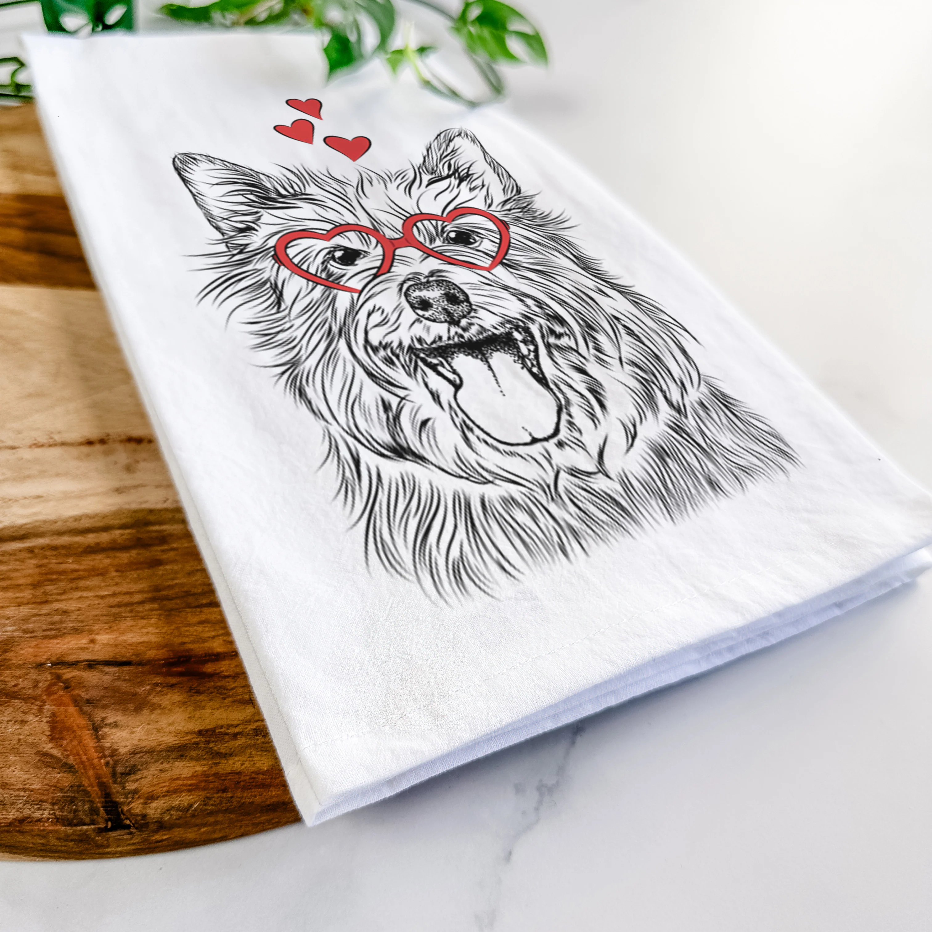 Middy the Australian Terrier Tea Towel - Image 7