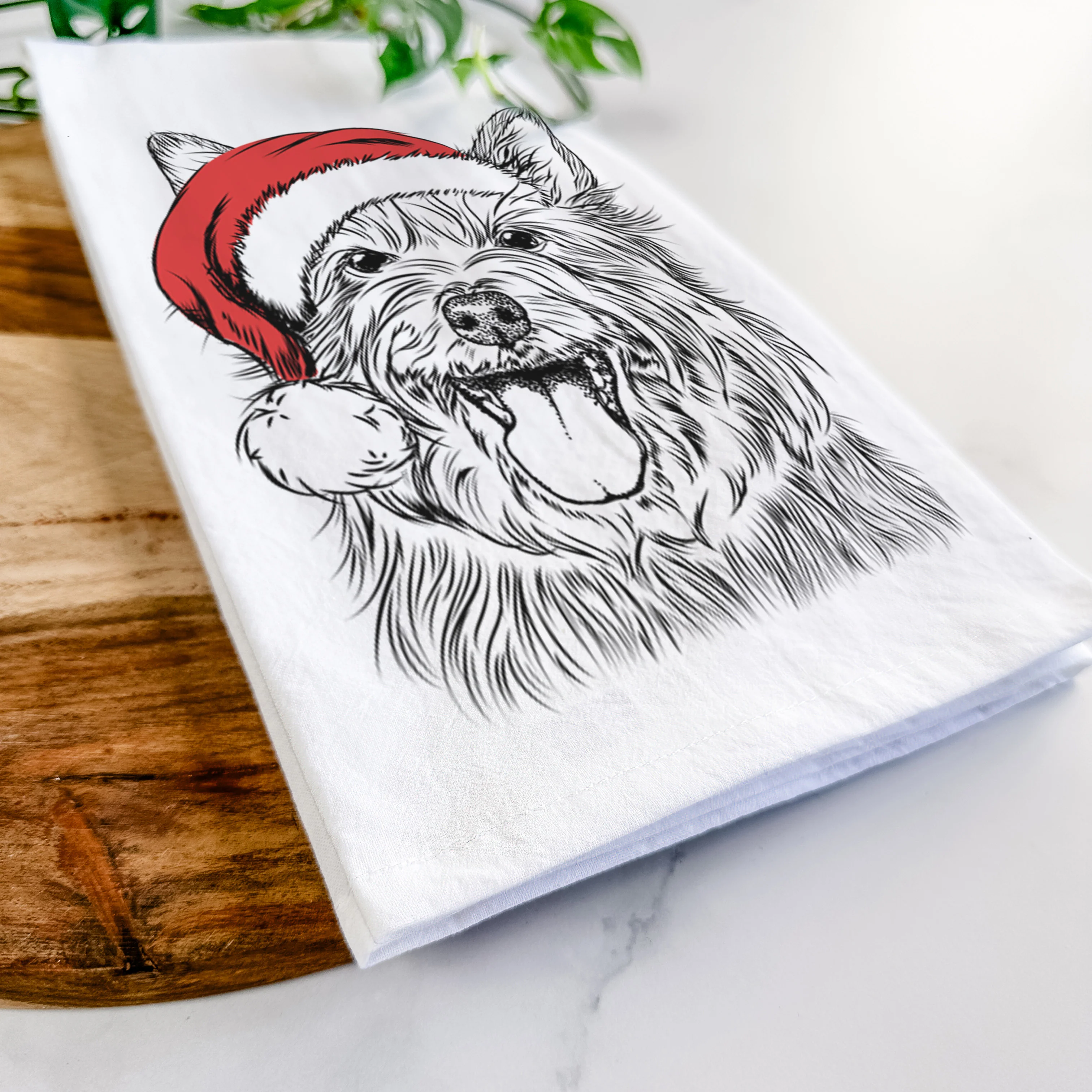 Middy the Australian Terrier Tea Towel - Image 9
