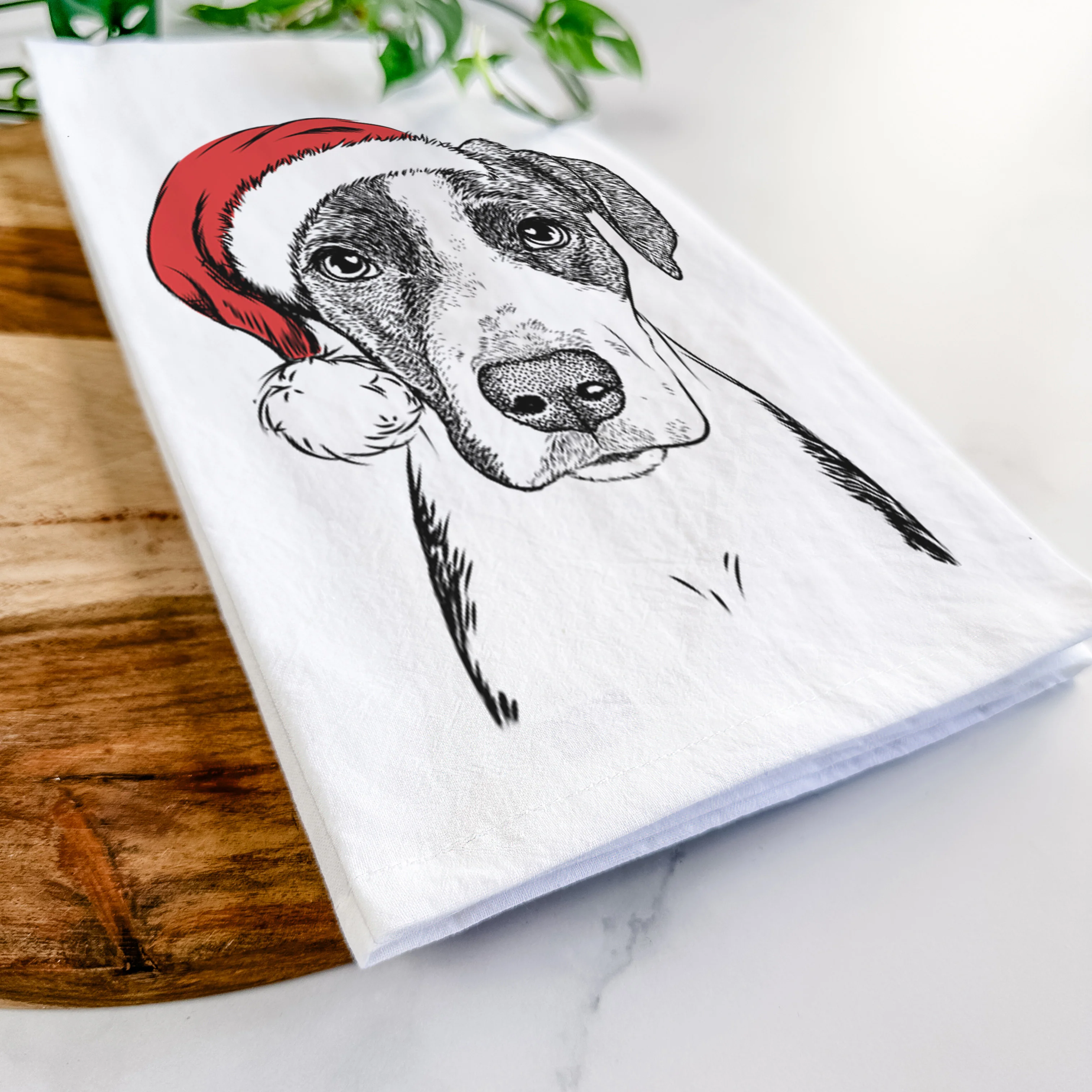 Milo the Mixed Breed Tea Towel - Image 9