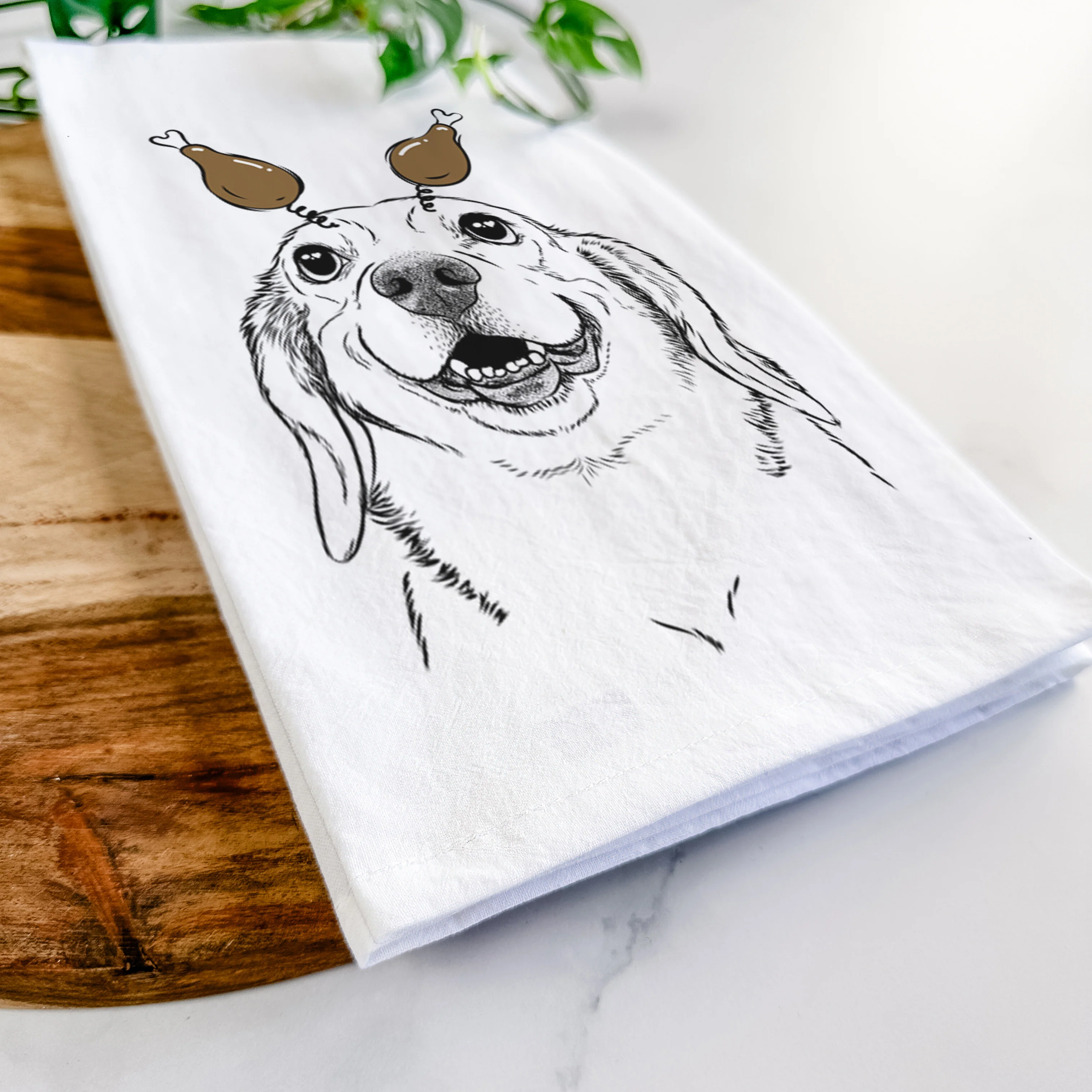 Minnie the Corgle Tea Towel - Image 11
