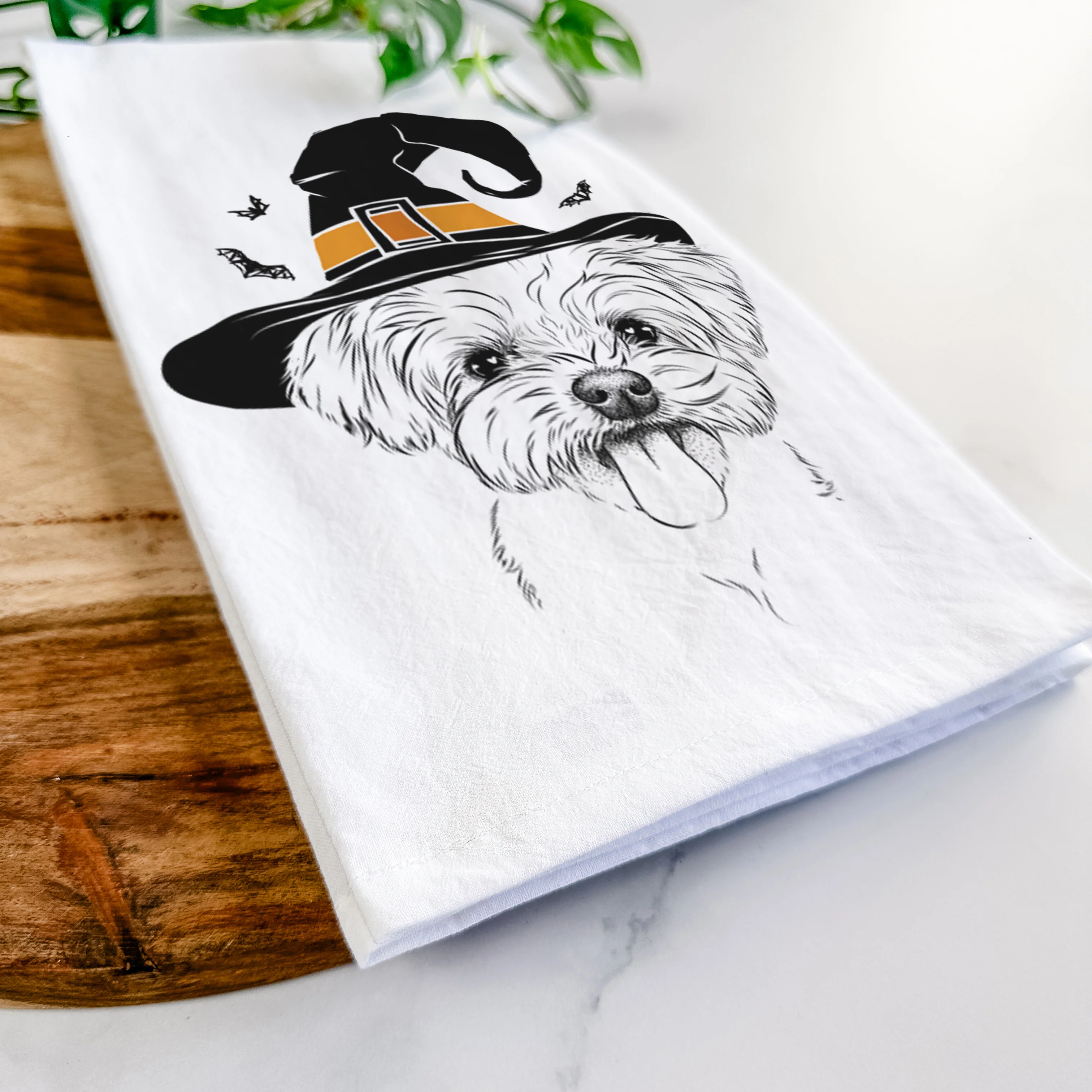 Mochi the Maltese Tea Towel - Image 8