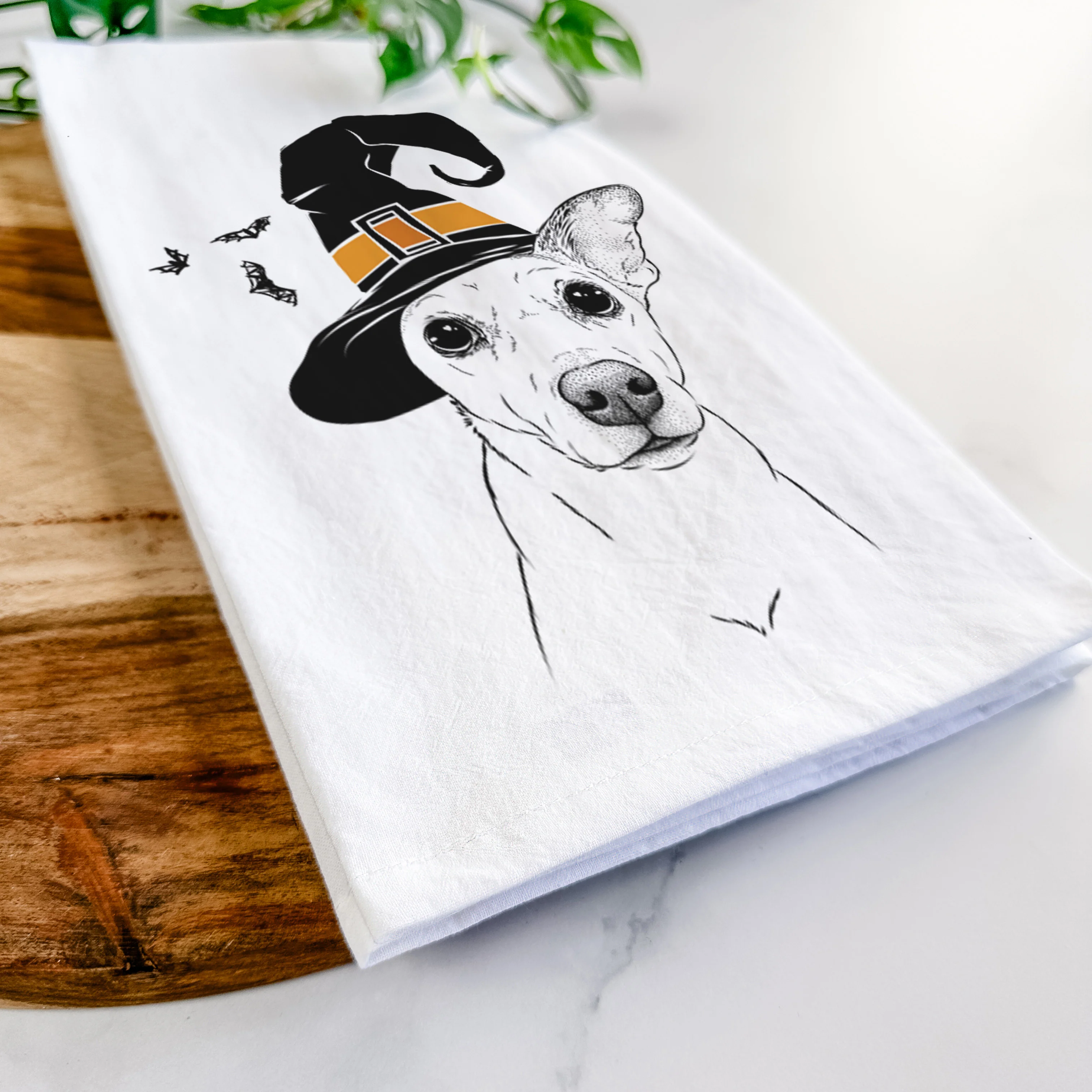 Molly the Jack Russell Terrier Tea Towel - Image 8