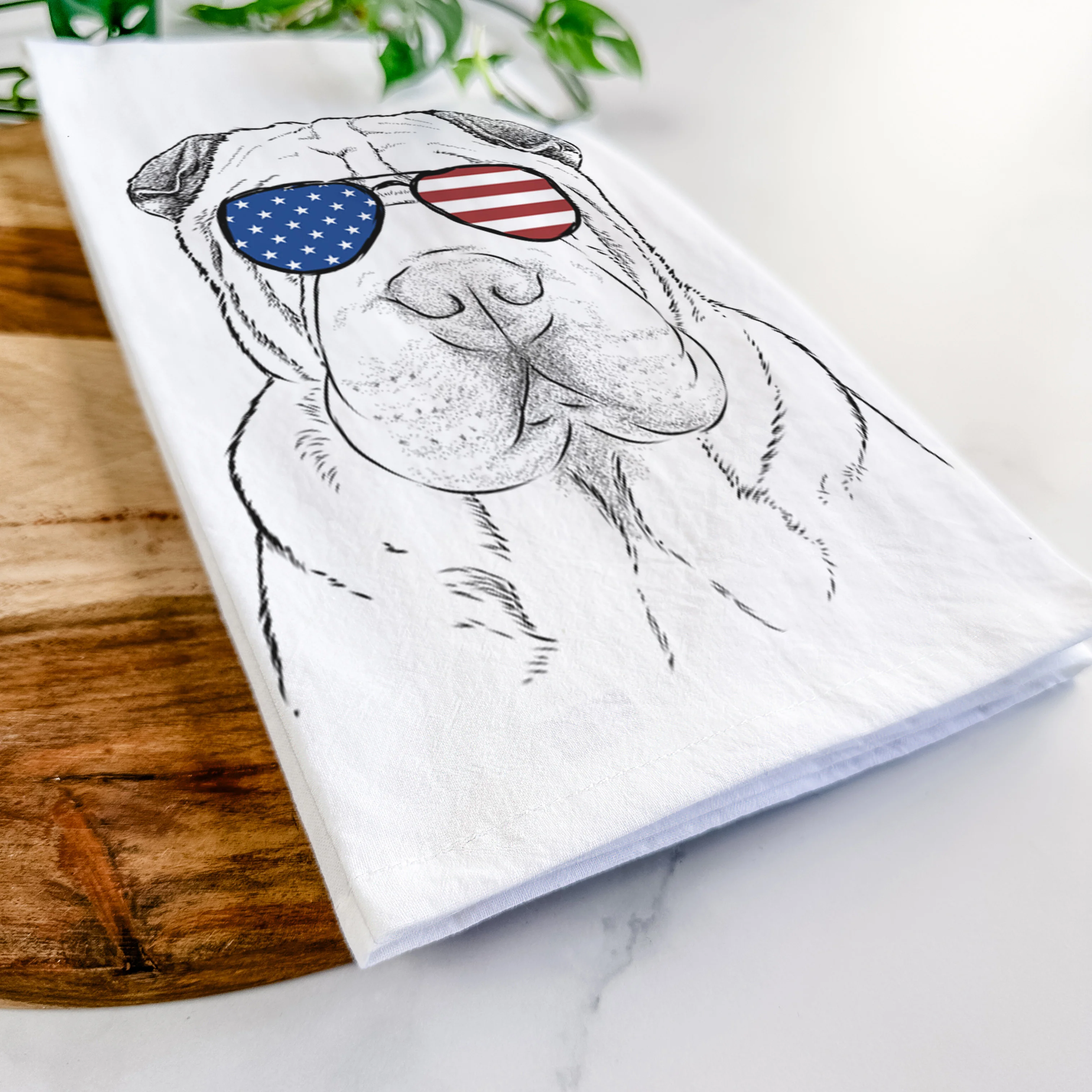 Moomers the Shar Pei Tea Towel - Image 12