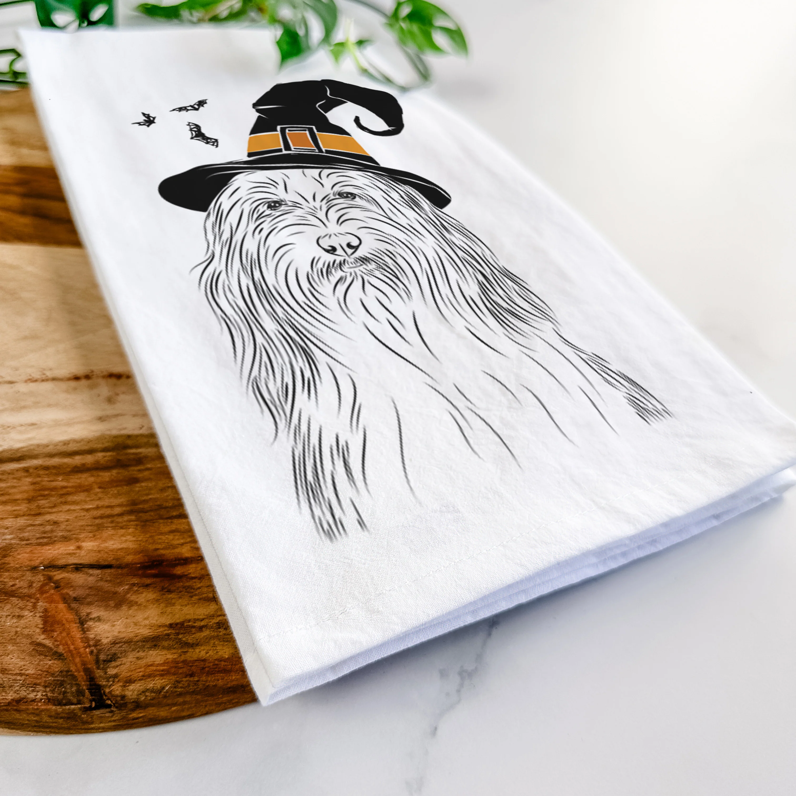 Murray the Bearded Collie Tea Towel - Image 8