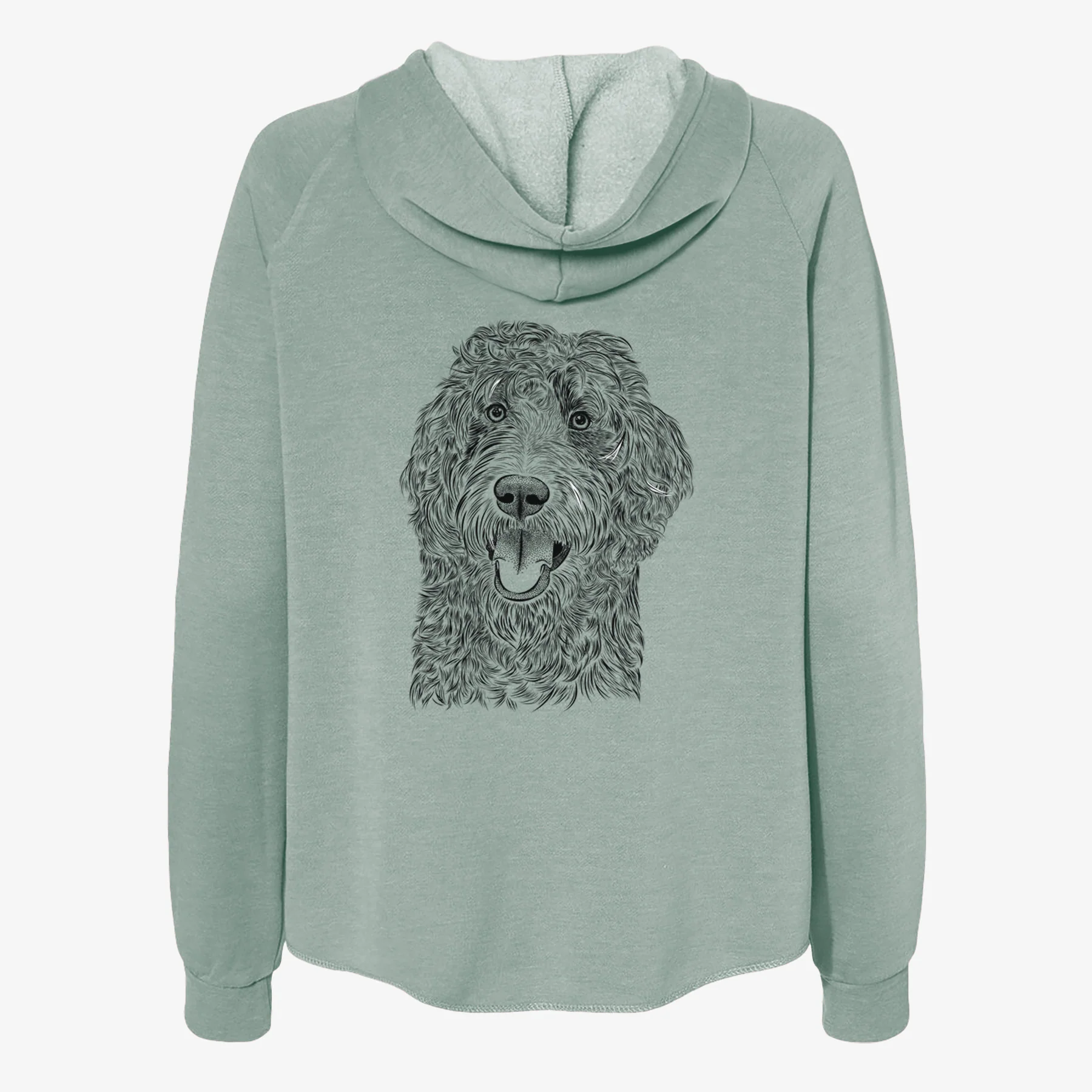 Murr Dog the Labradoodle - Women's Cali Wave Zip-Up Sweatshirt - Image 4