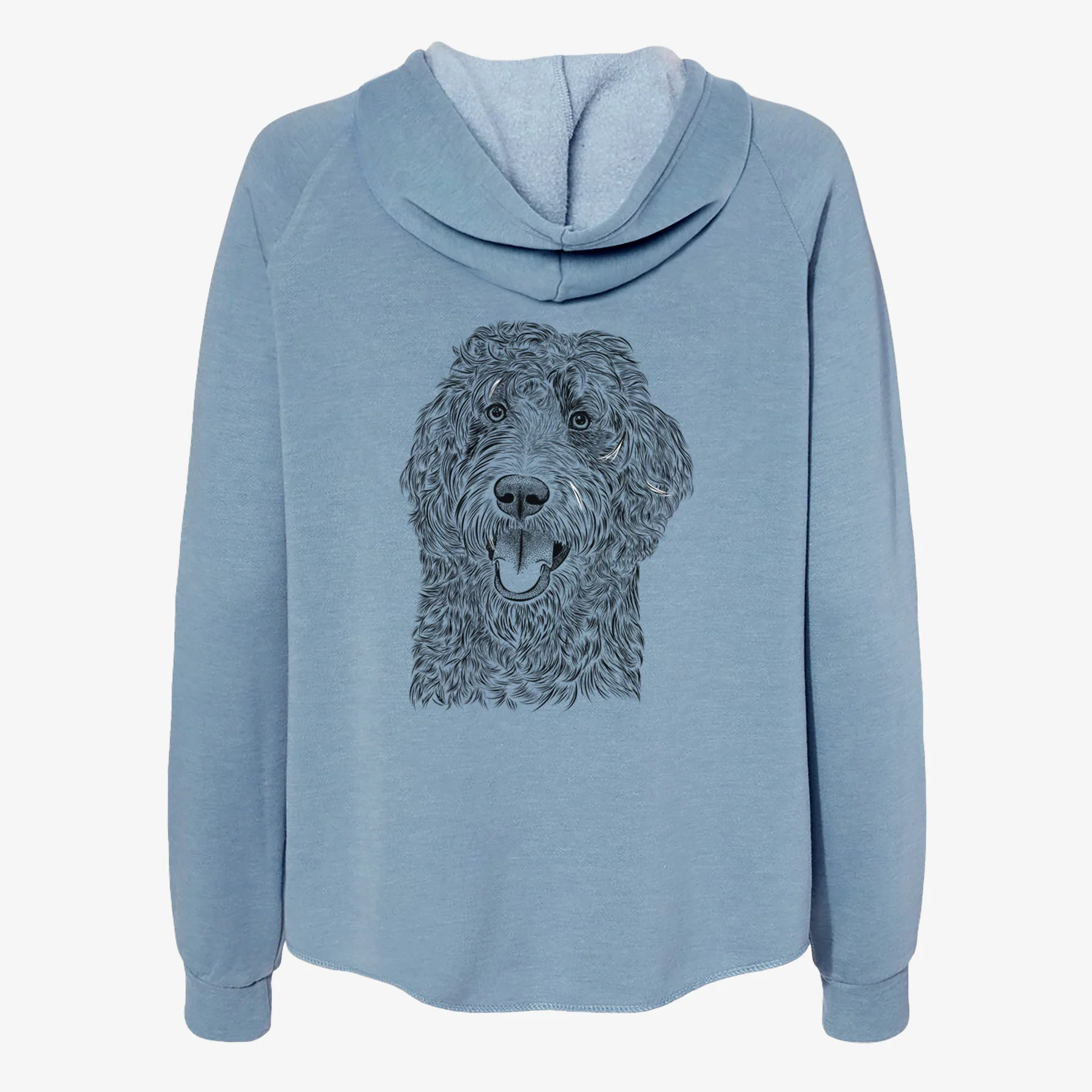 Murr Dog the Labradoodle - Women's Cali Wave Zip-Up Sweatshirt - Image 6