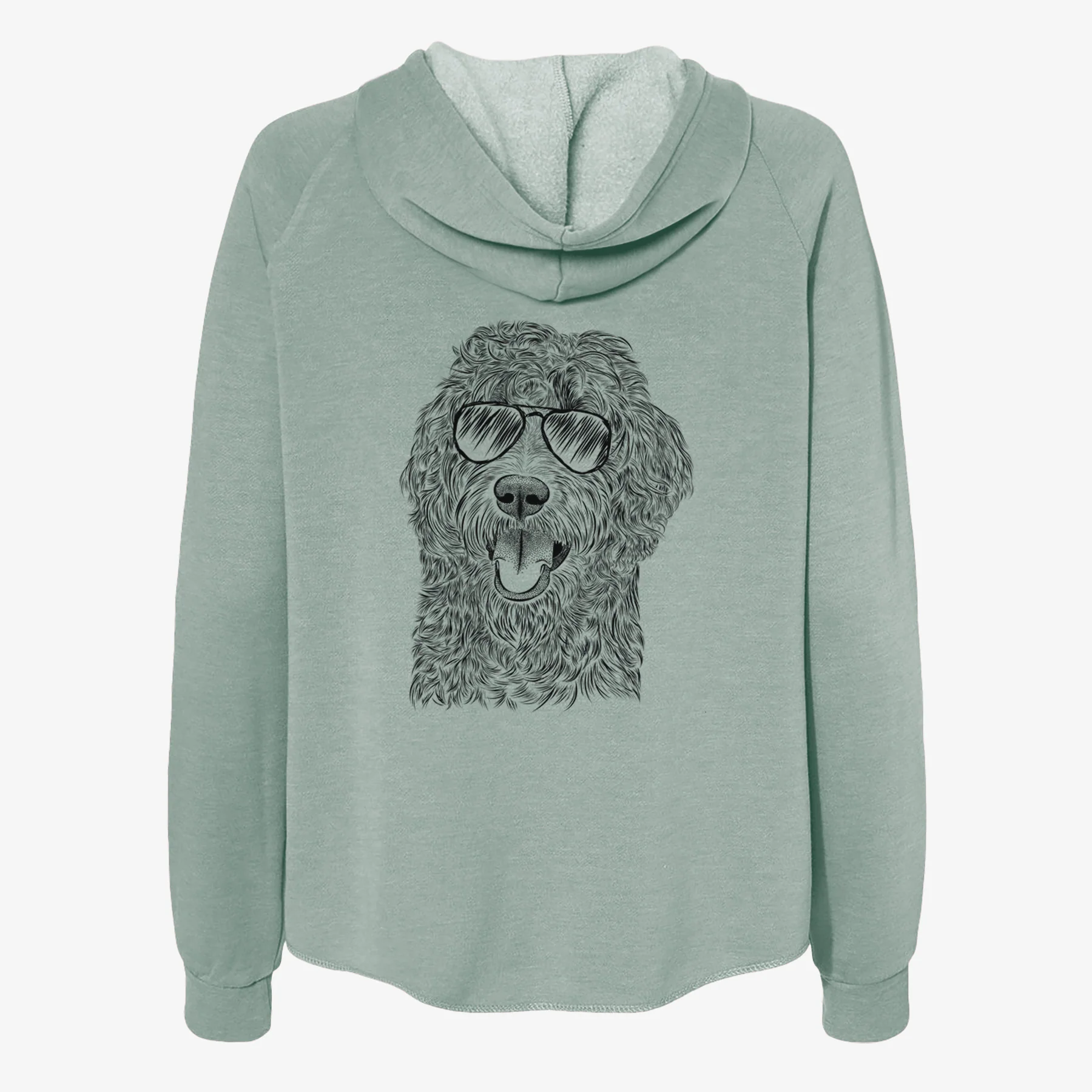 Murr Dog the Labradoodle - Women's Cali Wave Zip-Up Sweatshirt - Image 7