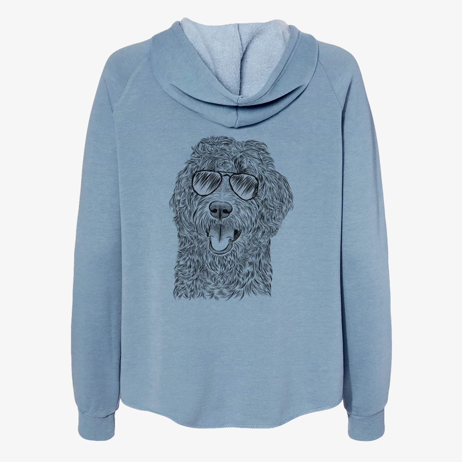 Murr Dog the Labradoodle - Women's Cali Wave Zip-Up Sweatshirt - Image 9