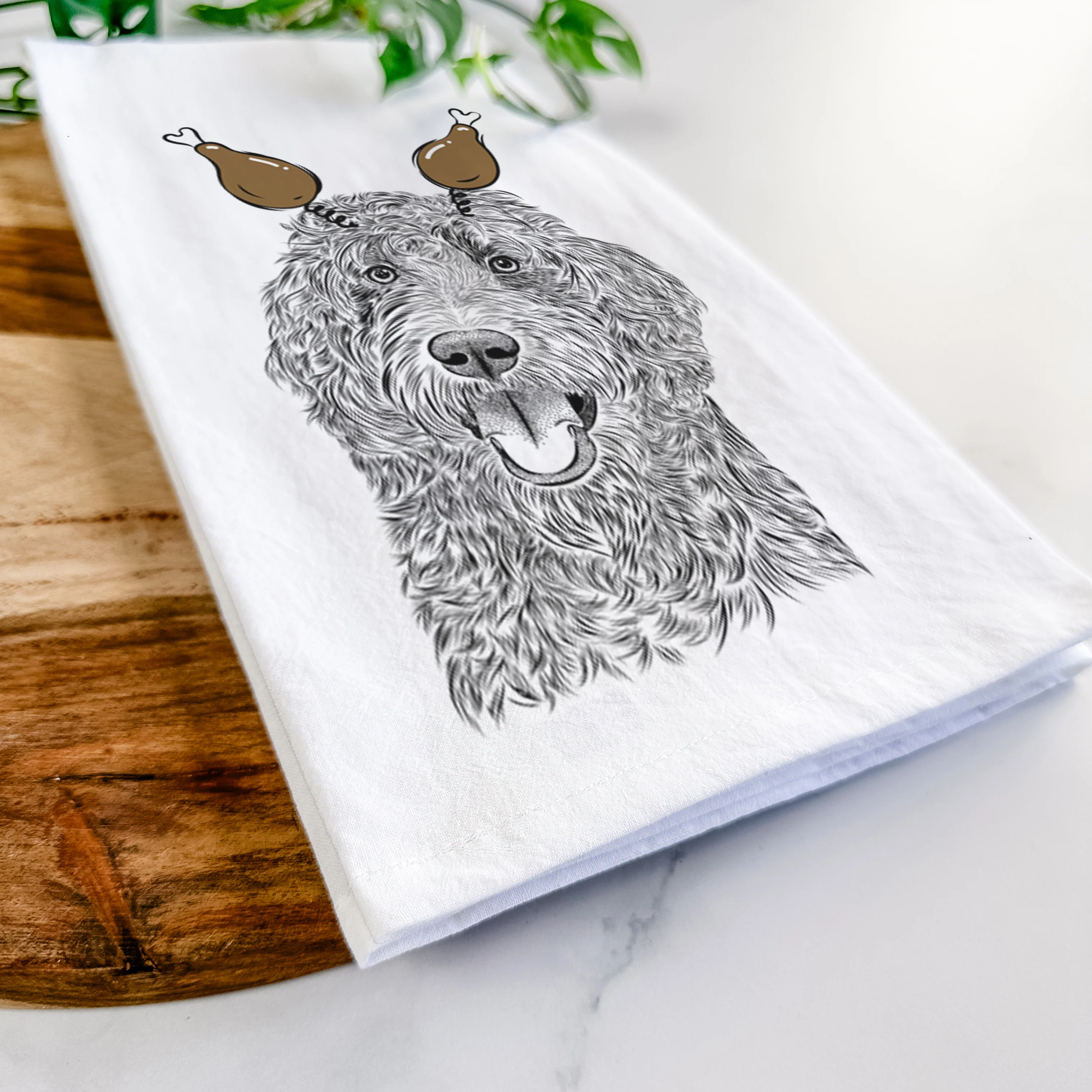 Murr Dog the Labradoodle Tea Towel - Image 11