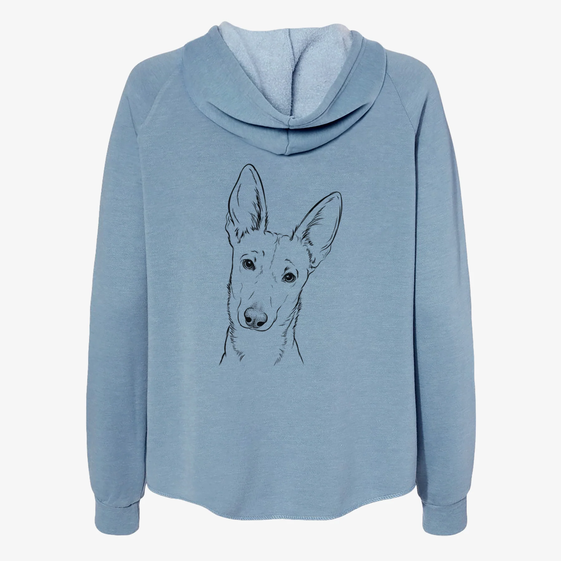 Nala the Carolina Dog - Women's Cali Wave Zip-Up Sweatshirt - Image 6