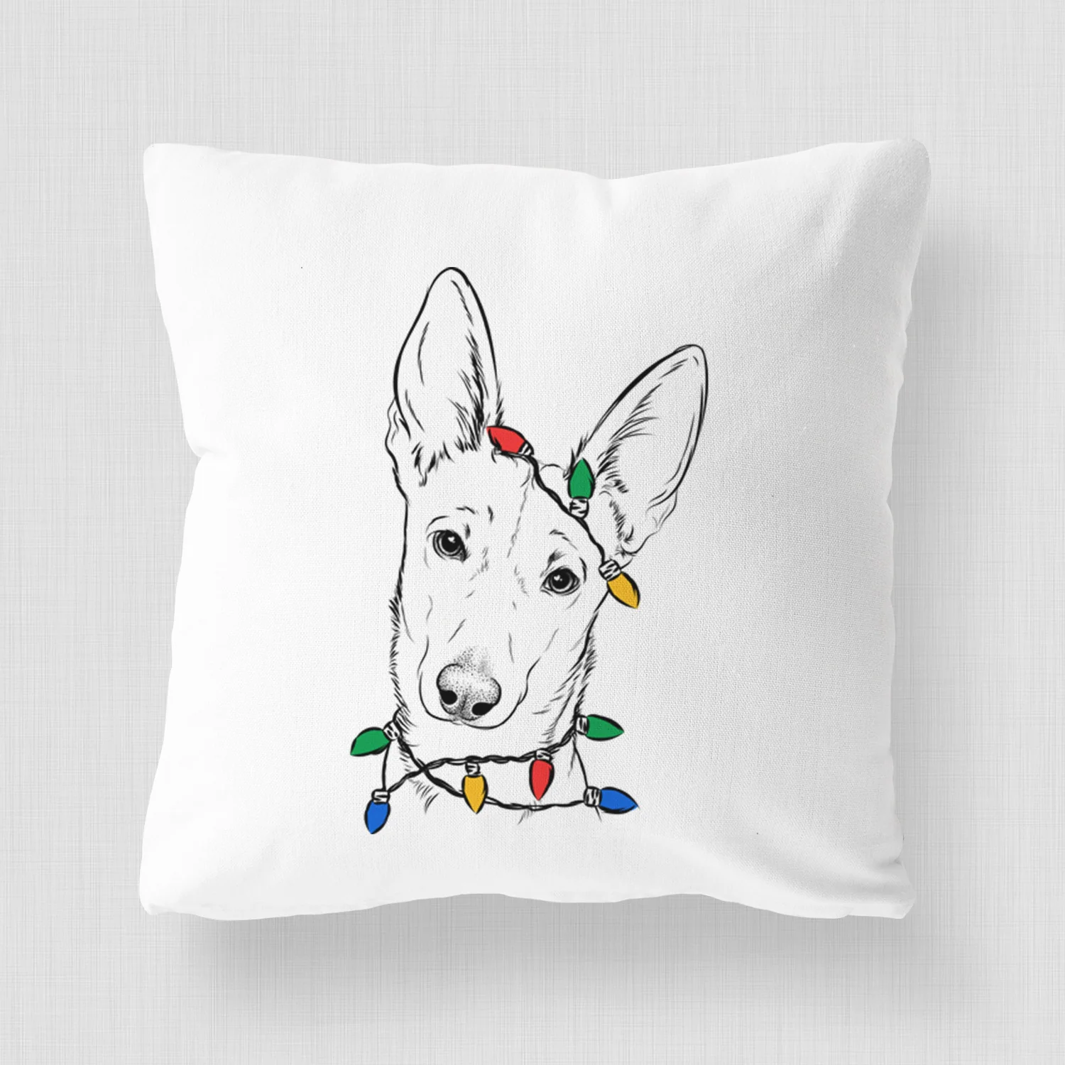 Nala the Carolina Dog - Throw Pillow Cover - Image 4