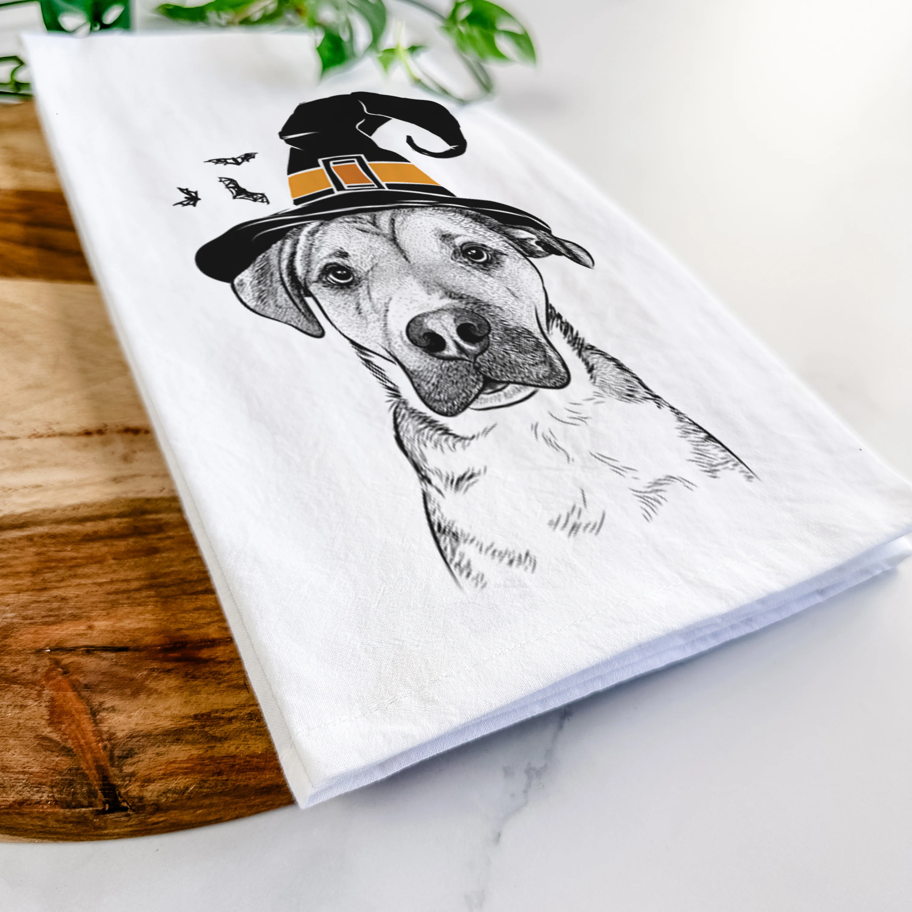 Nemo the Mixed Breed Tea Towel - Image 8