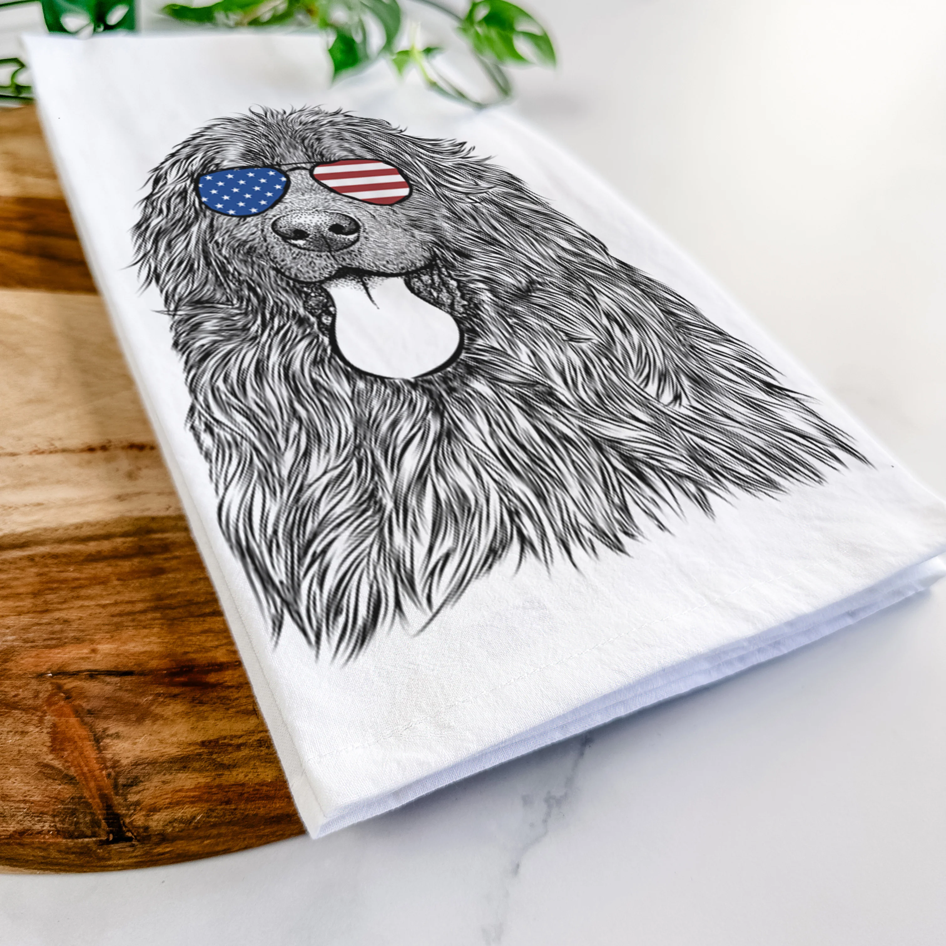 Neptune the Newfoundland Tea Towel - Image 12