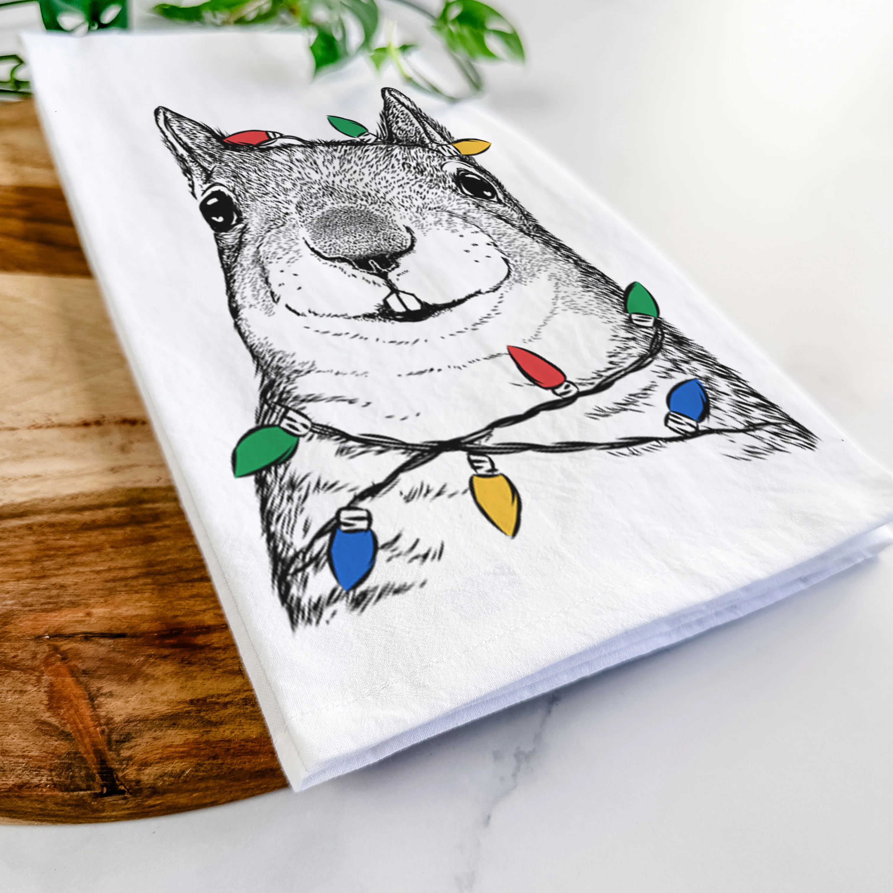 Nibbles the Squirrel Tea Towel - Image 10