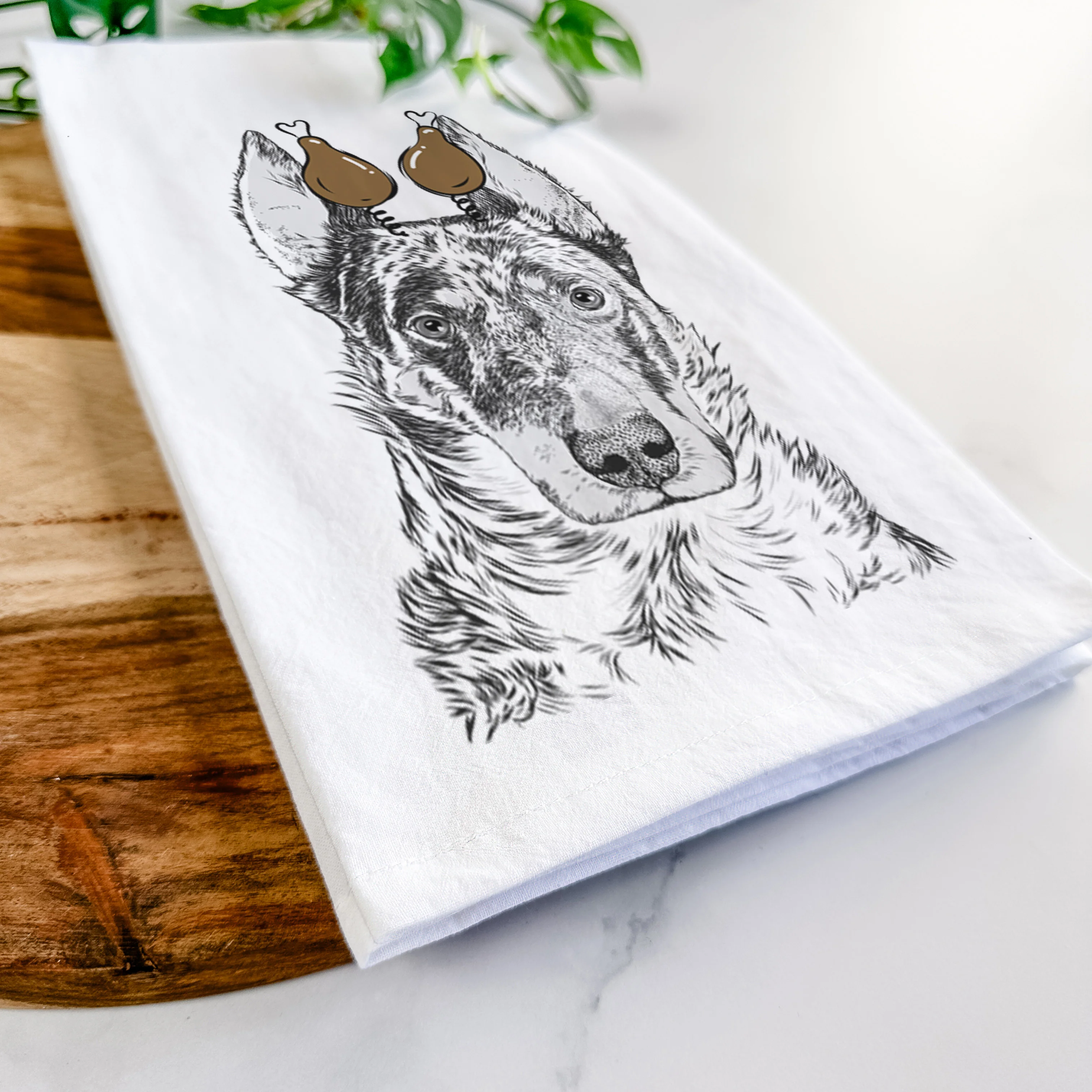 Nori the Beauceron Tea Towel - Image 11