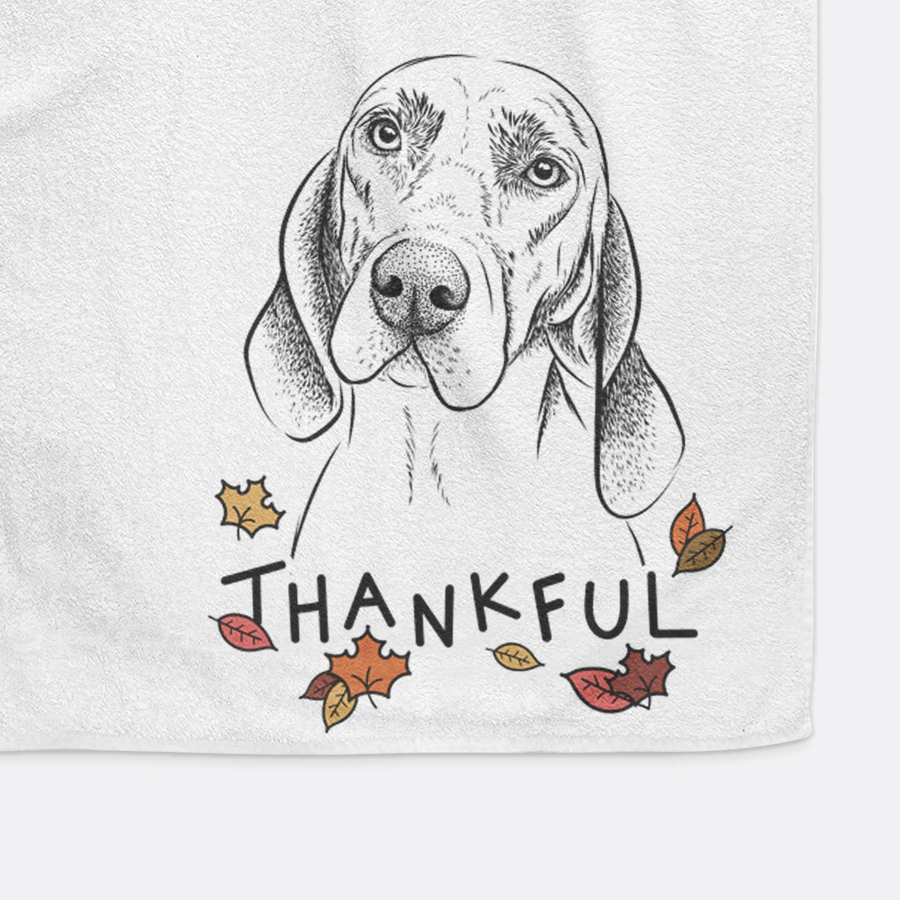 Norman the Plott Hound Premium Hand Towel - Image 12