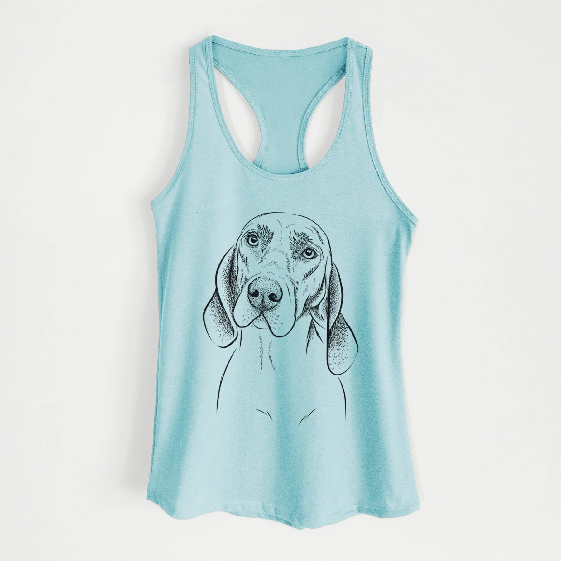 Norman the Plott Hound - Women's Racerback Tanktop - Image 2