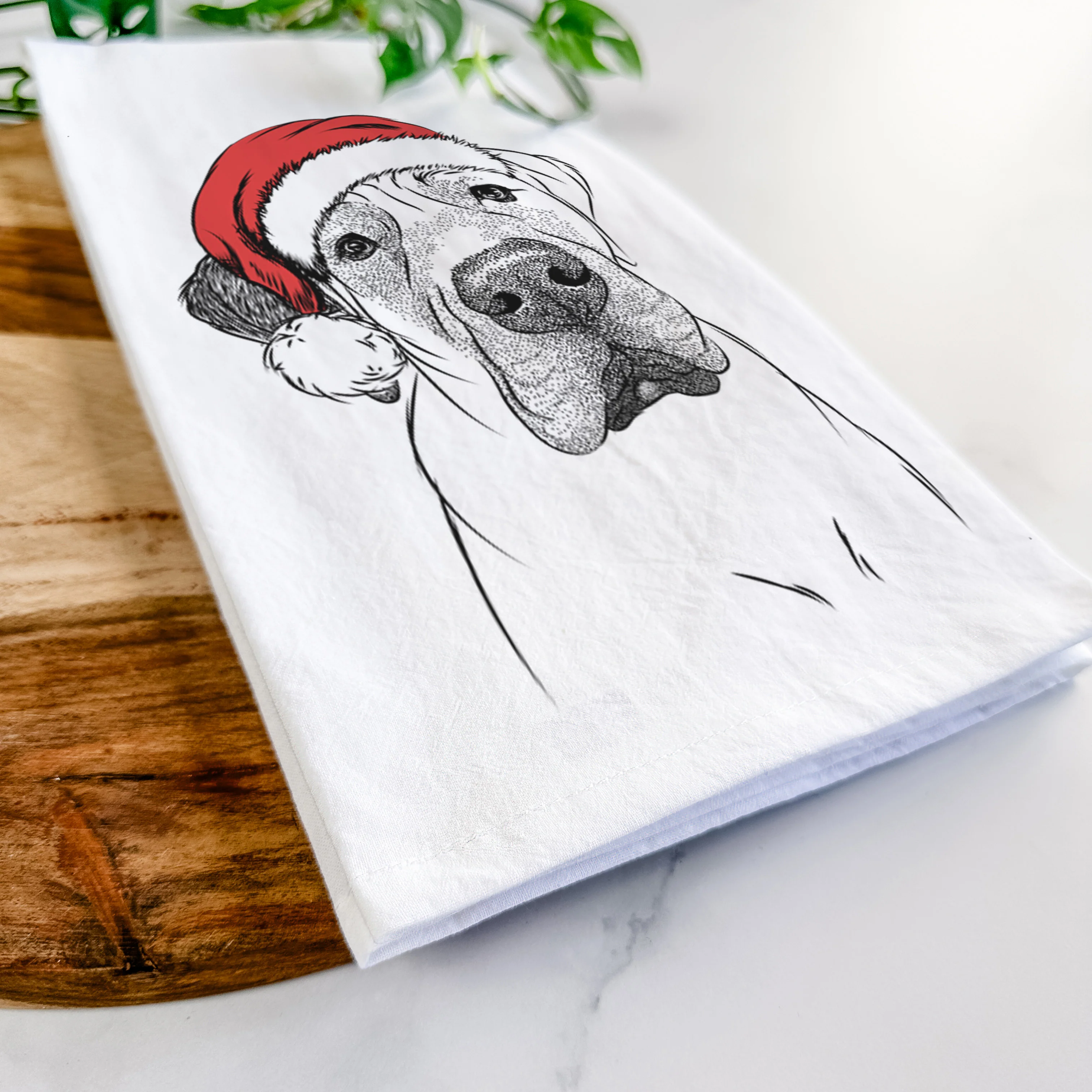 Nutterbutter the English Mastiff Tea Towel - Image 9