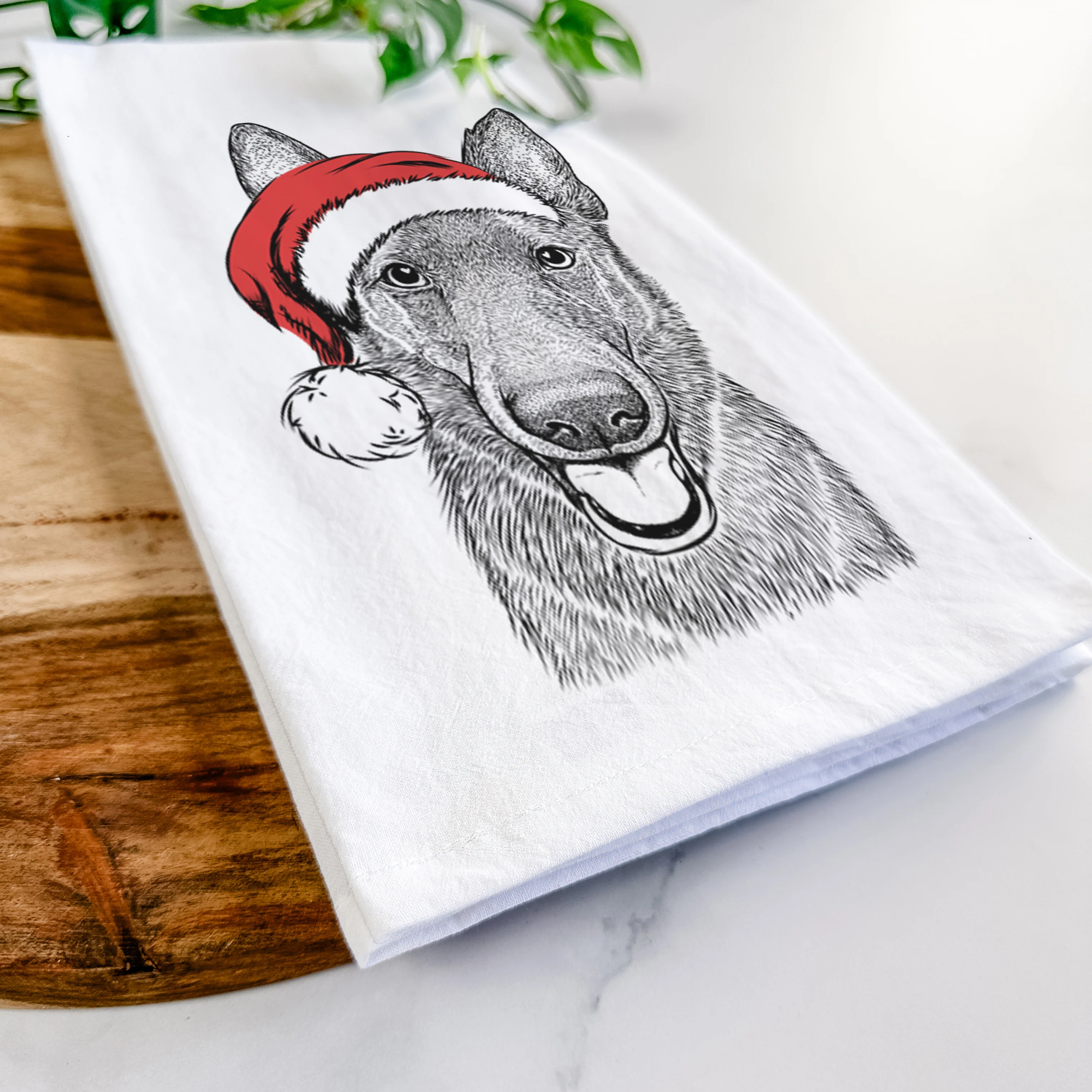 Nyx the German Shepherd Tea Towel - Image 9