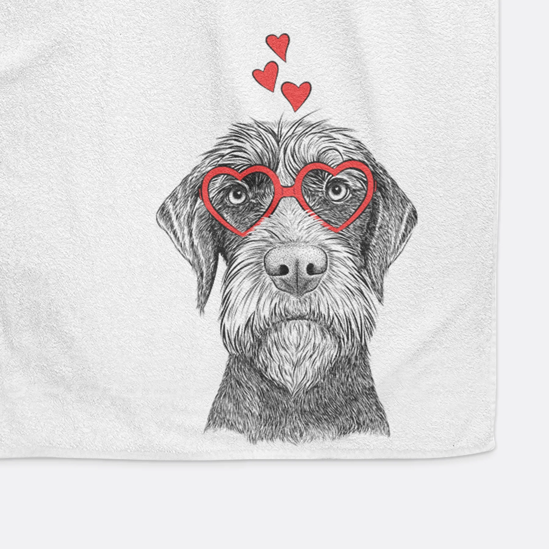 Oakley the Pudelpointer Decorative Hand Towel - Image 6
