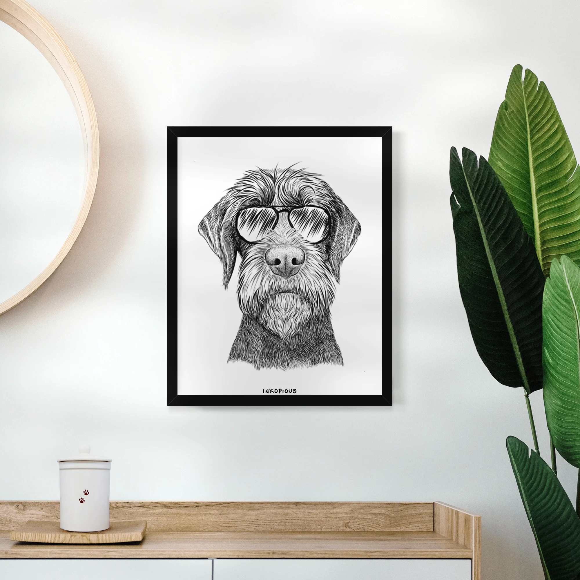 Oakley the Pudelpointer Art Print - Image 16