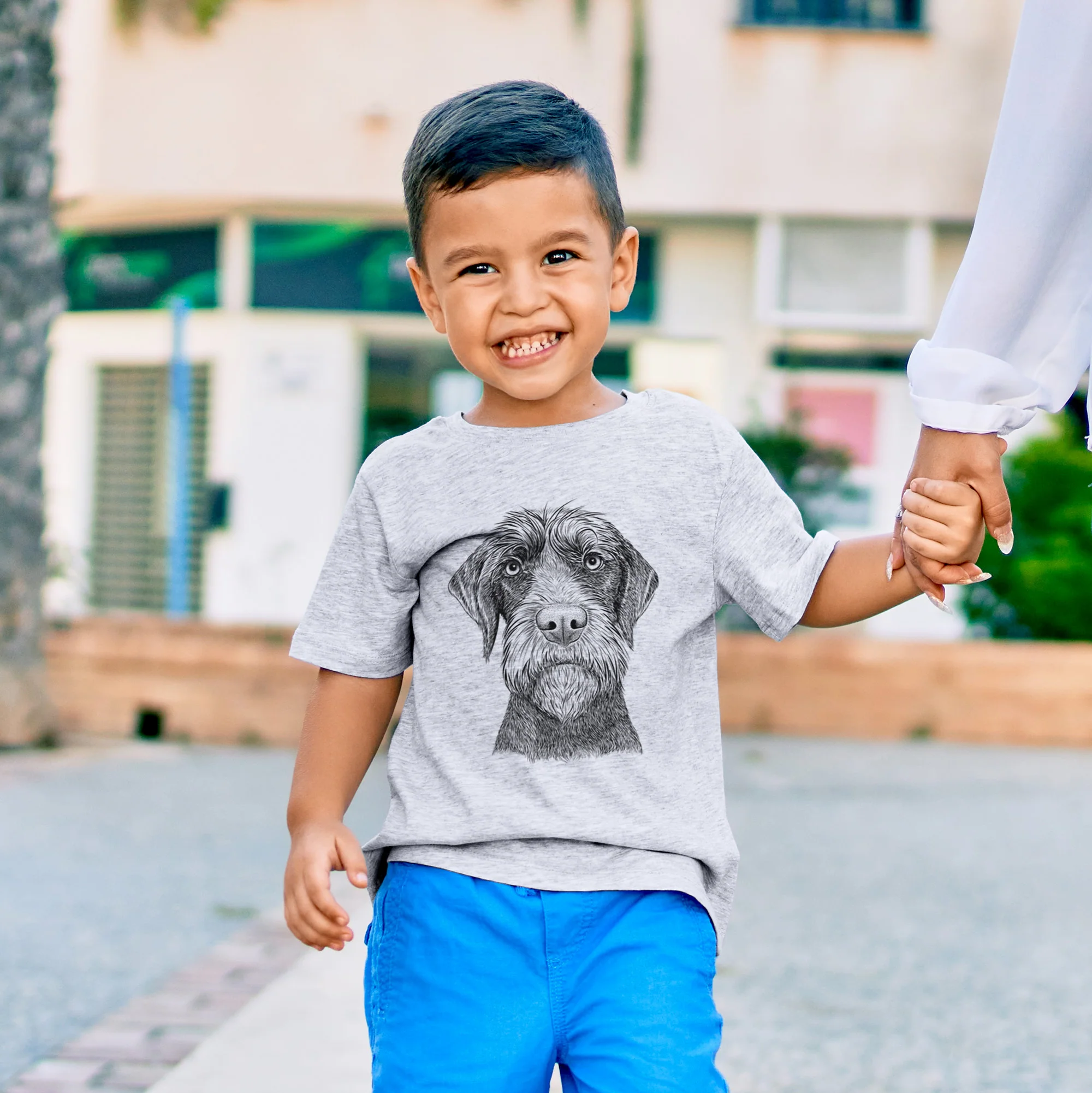 Bare Oakley the Pudelpointer - Kids/Youth/Toddler Shirt - Image 3