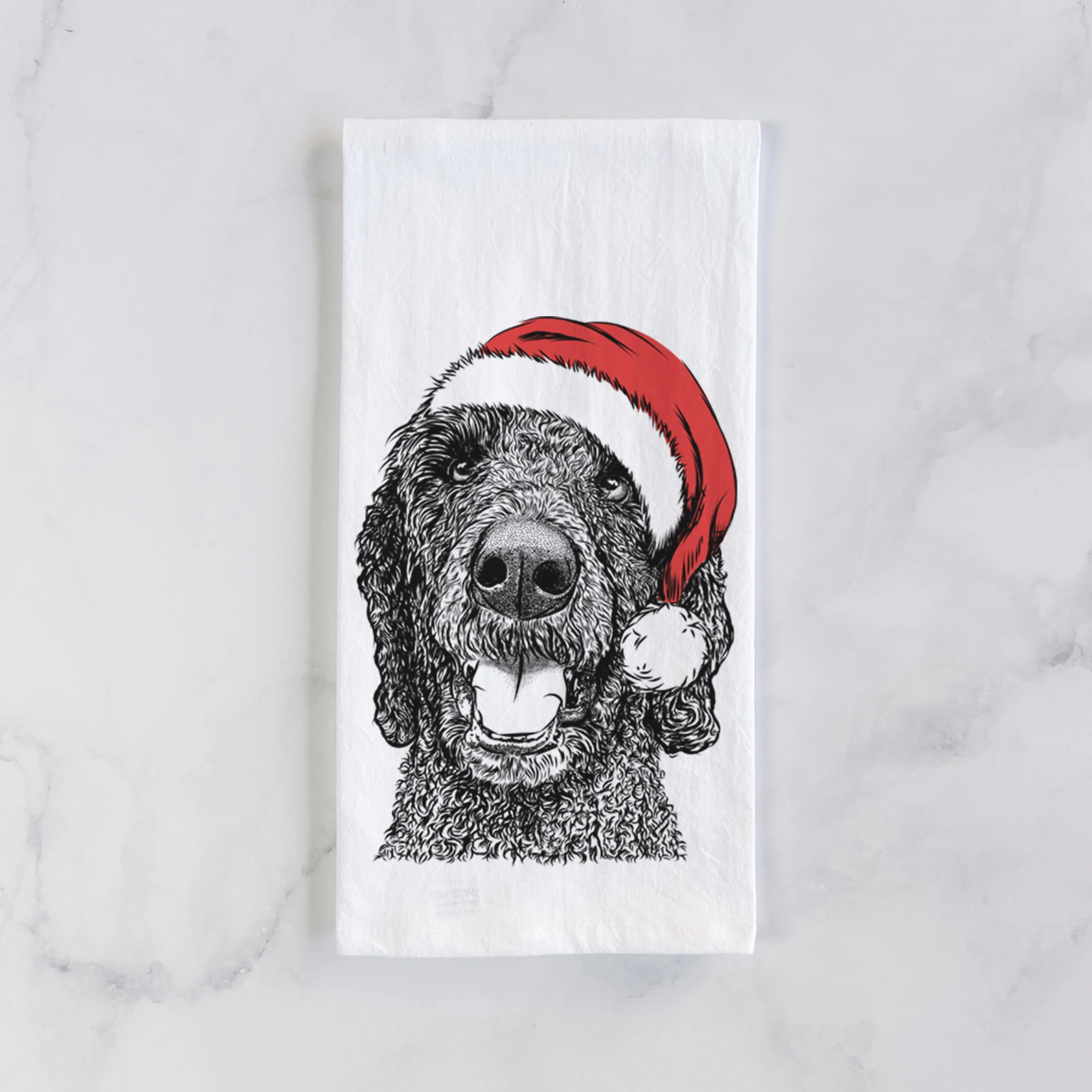 Obi James the Goldendoodle Tea Towel - Image 2