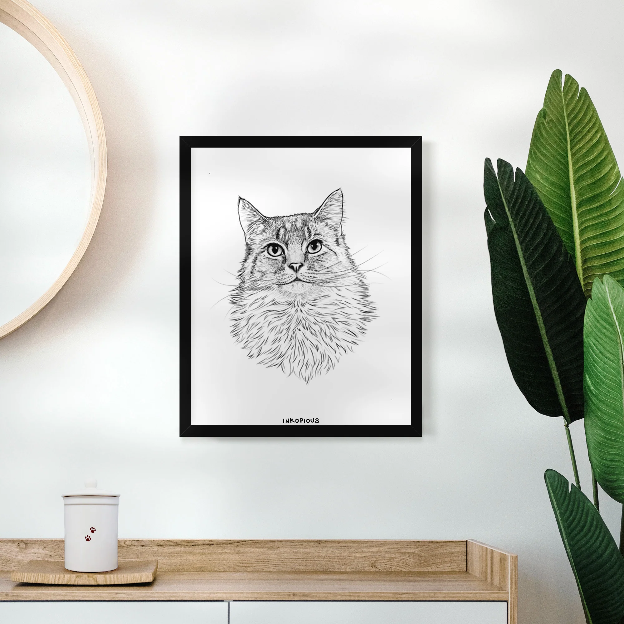 Olive the Cat Art Print - Image 15