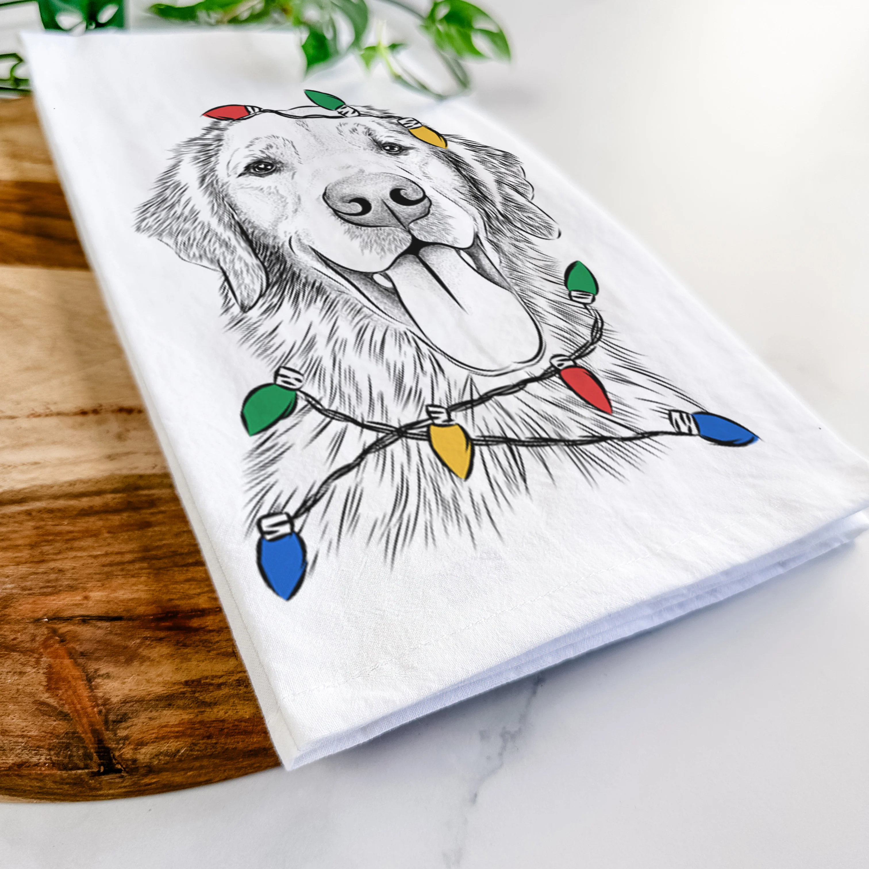 Oliver Tredup the Golden Retriever Tea Towel - Image 10