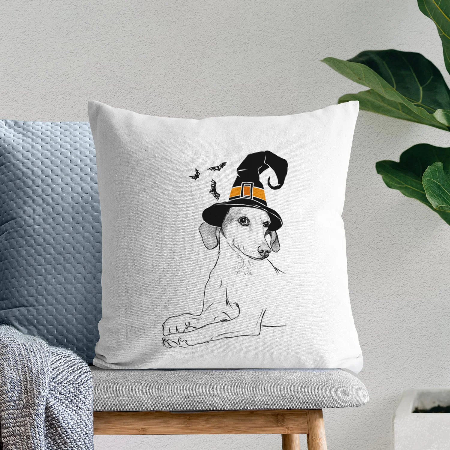 Opie the Foxhound - Throw Pillow Cover - Image 8