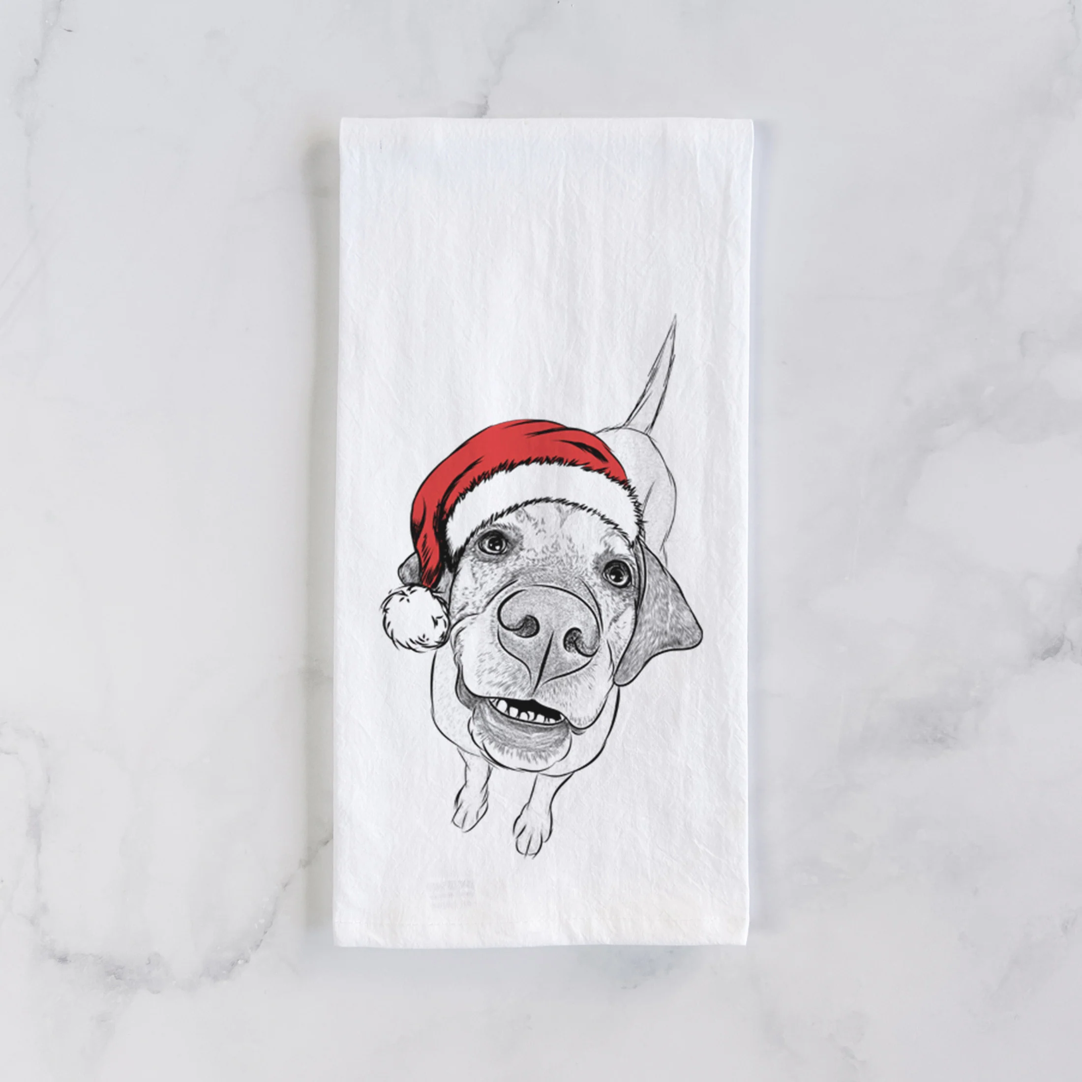 Oquirrh the Vizsla Tea Towel - Image 2