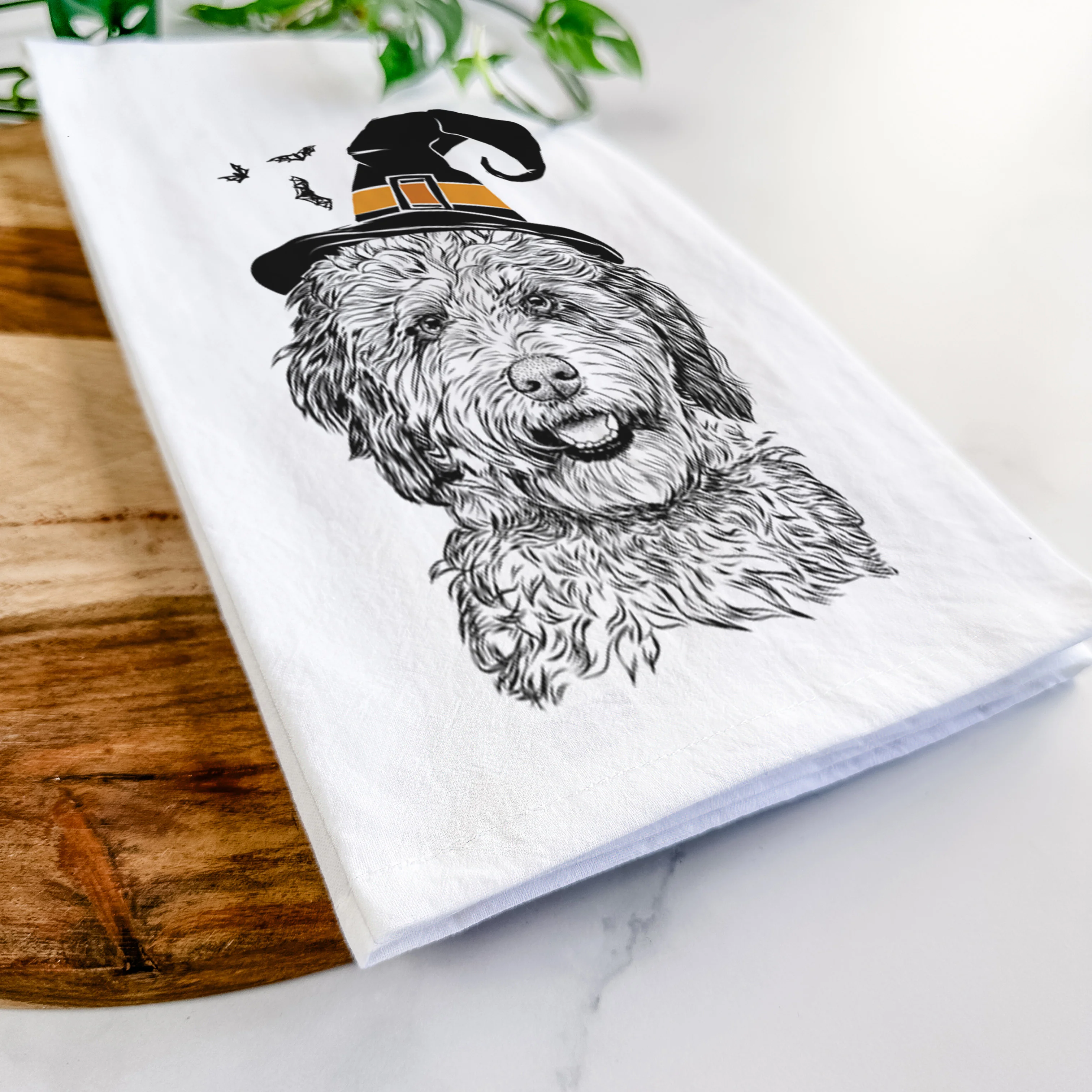Palmer the Aussiedoodle Tea Towel - Image 8
