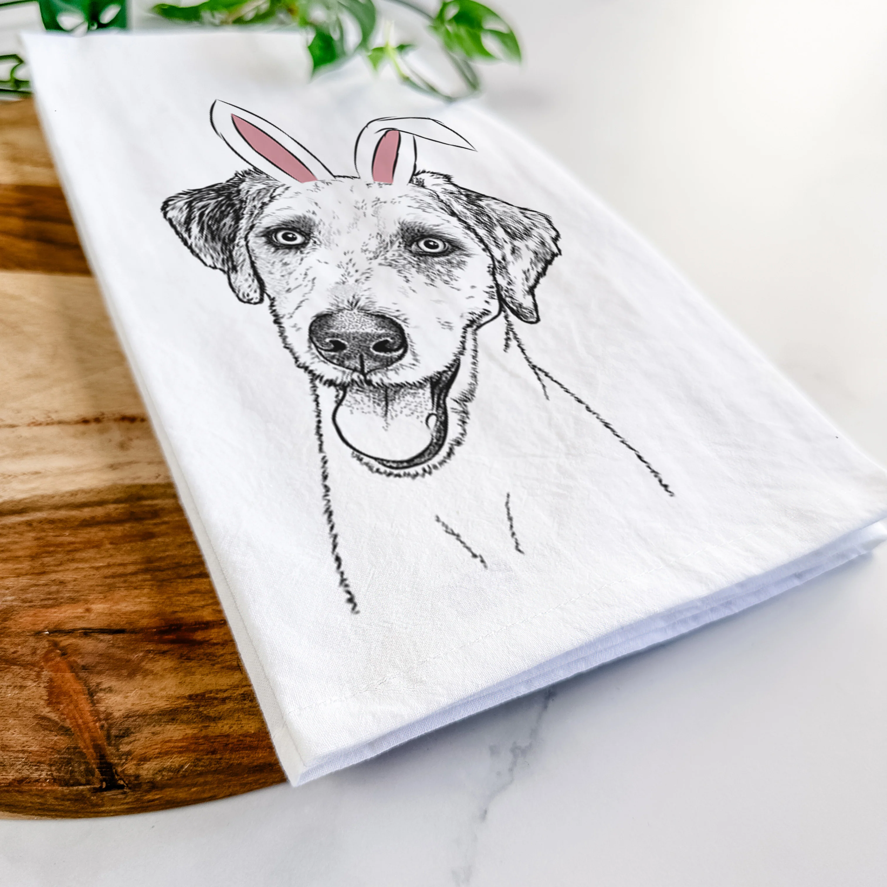 Palm Palm the Aussiedoodle Tea Towel - Image 14