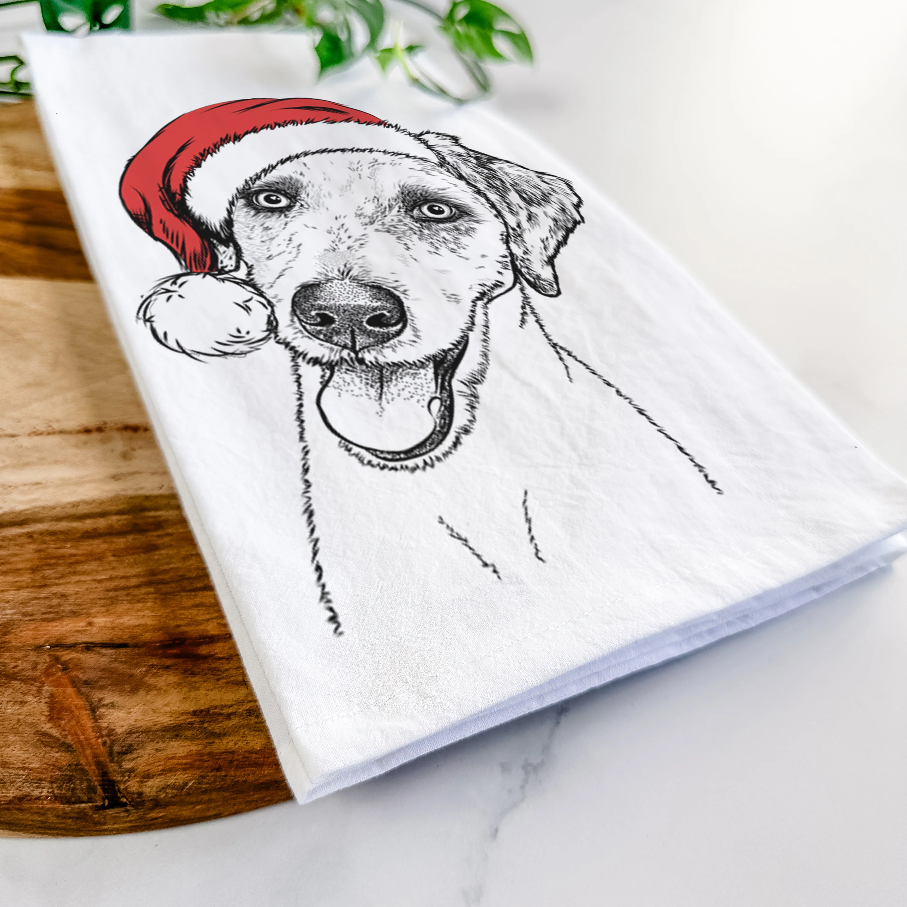 Palm Palm the Aussiedoodle Tea Towel - Image 9