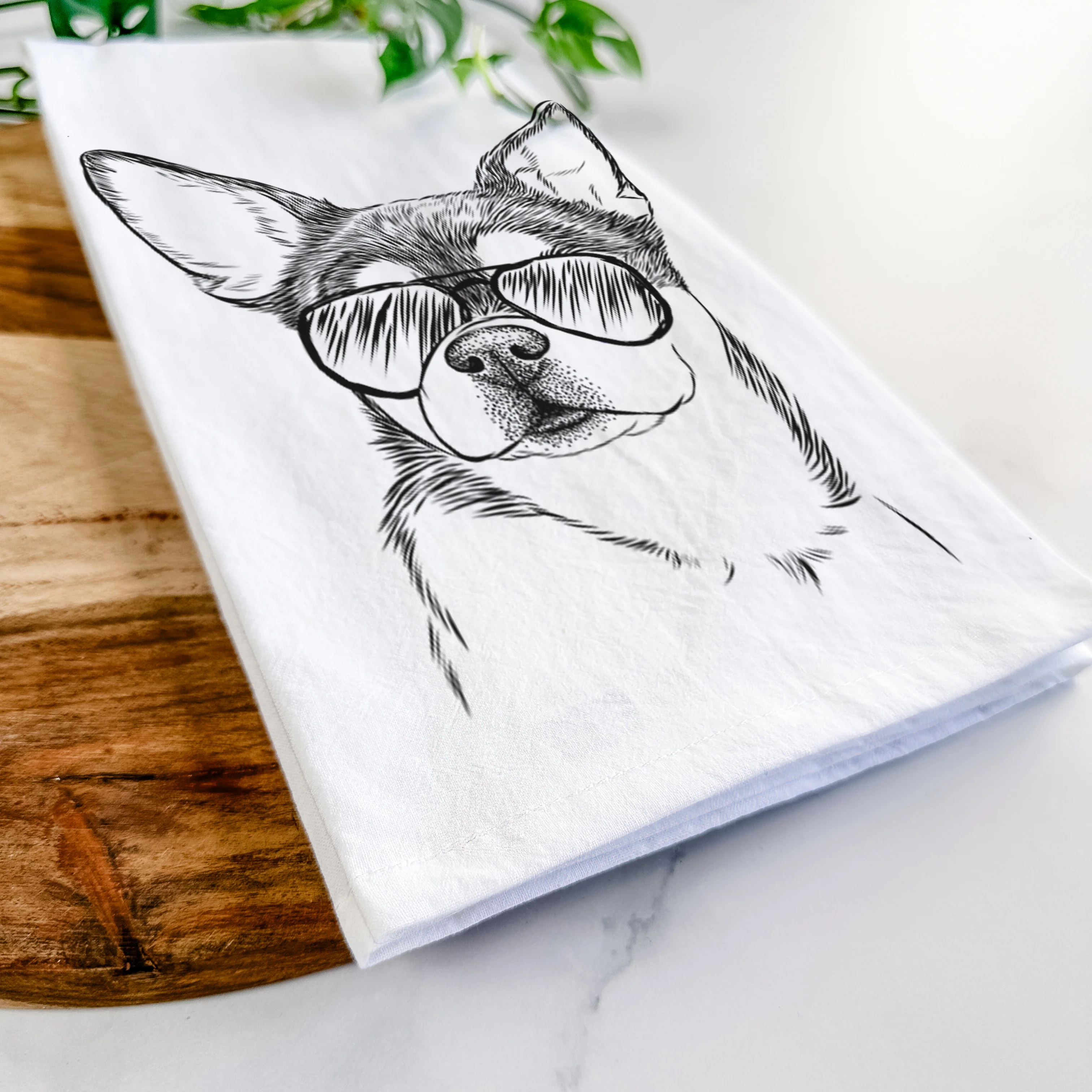 Paris the Chihuahua Tea Towel - Image 6