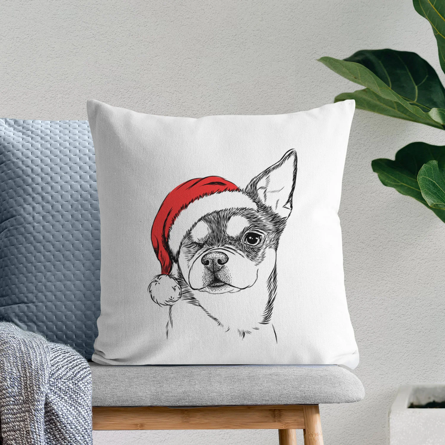 Paris the Chihuahua - Throw Pillow Cover - Image 10