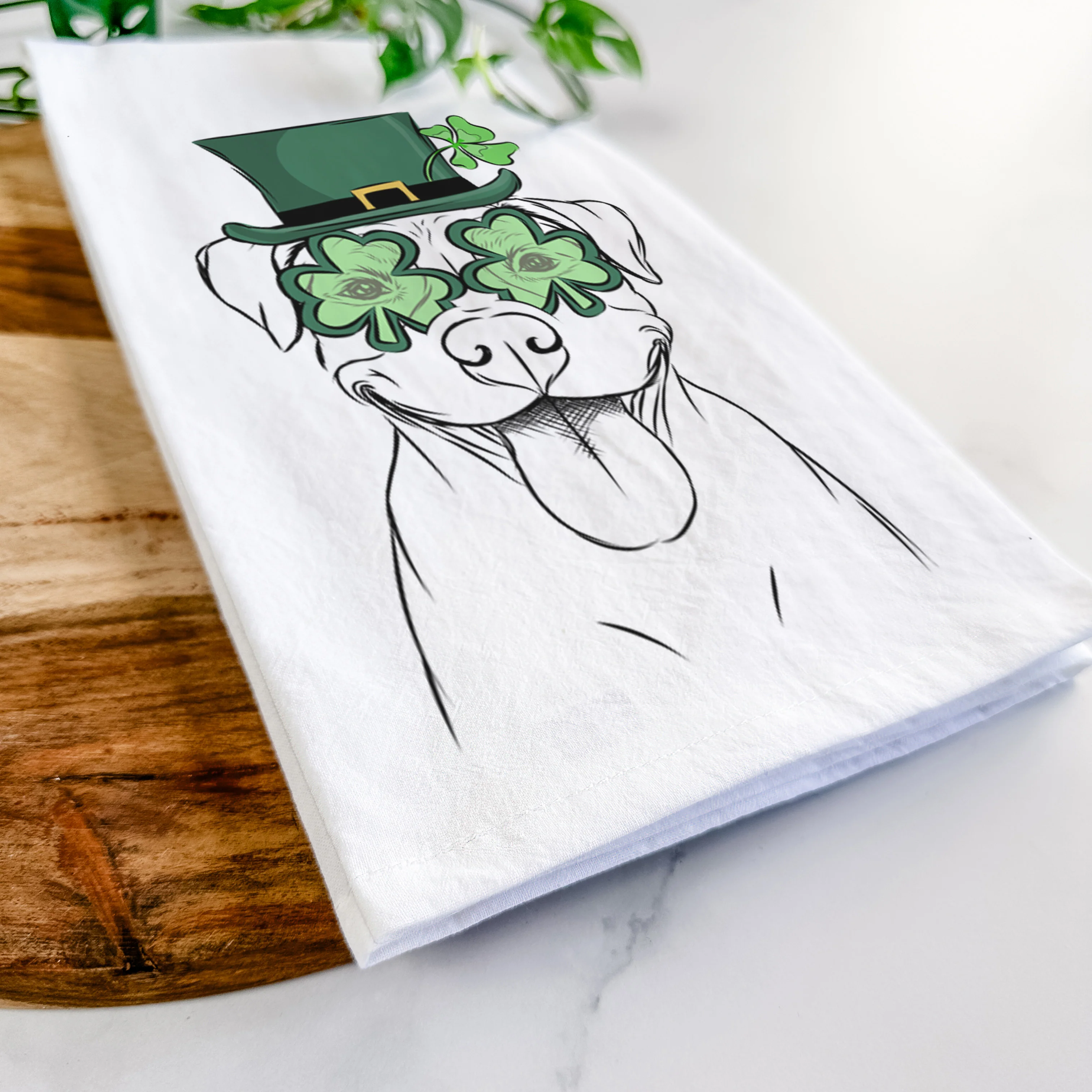 Parker the Pitbull Tea Towel - Image 13