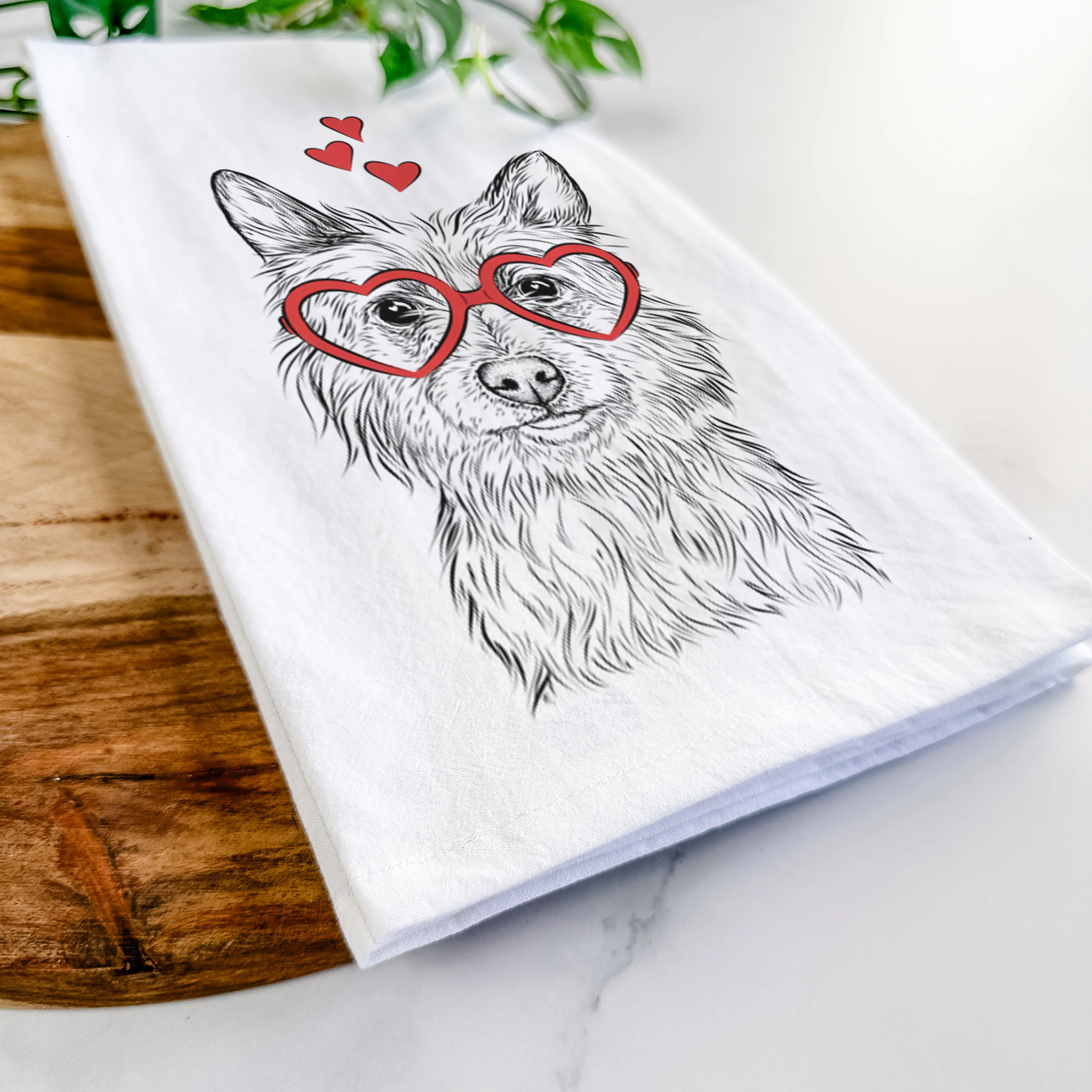 Paulo the Portuguese Podengo Tea Towel - Image 7