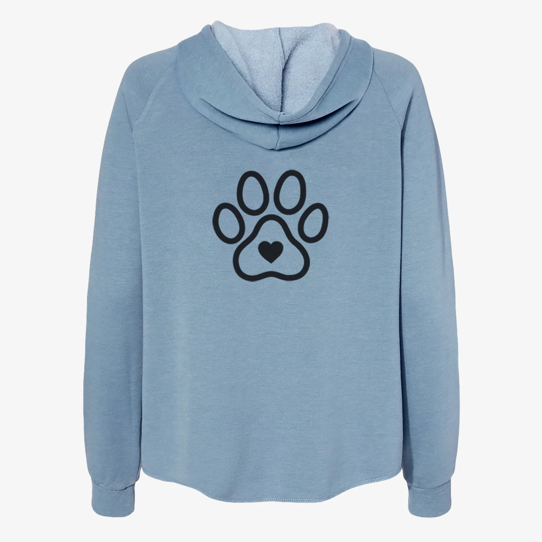 Paw with Heart - Women's Cali Wave Zip-Up Sweatshirt - Image 6