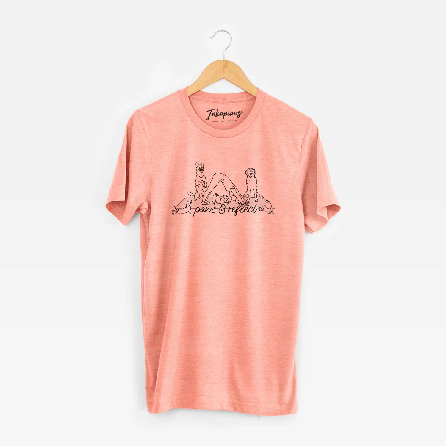 Paws and Reflect - Yoga with Dogs - Unisex Crewneck - Image 8