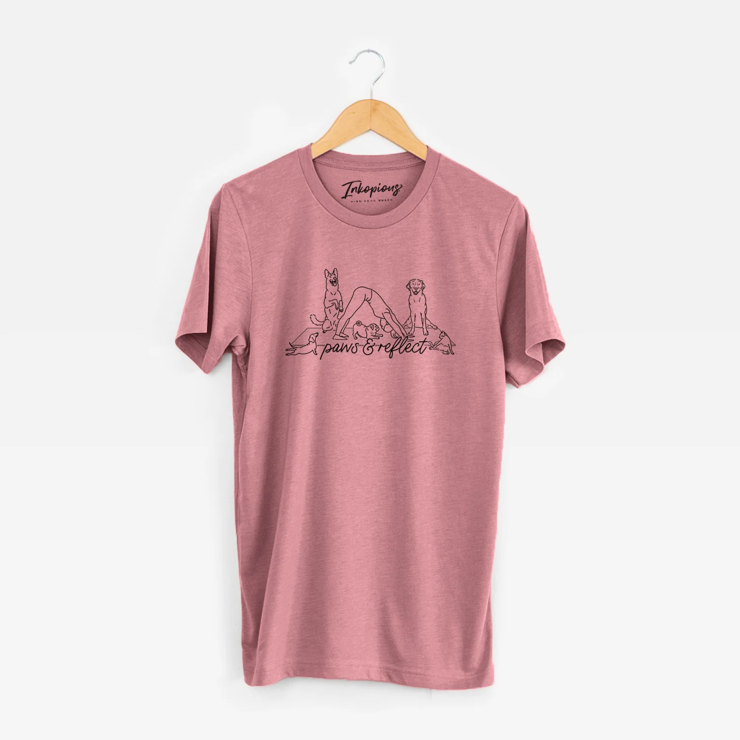 Paws and Reflect - Yoga with Dogs - Unisex Crewneck - Image 9