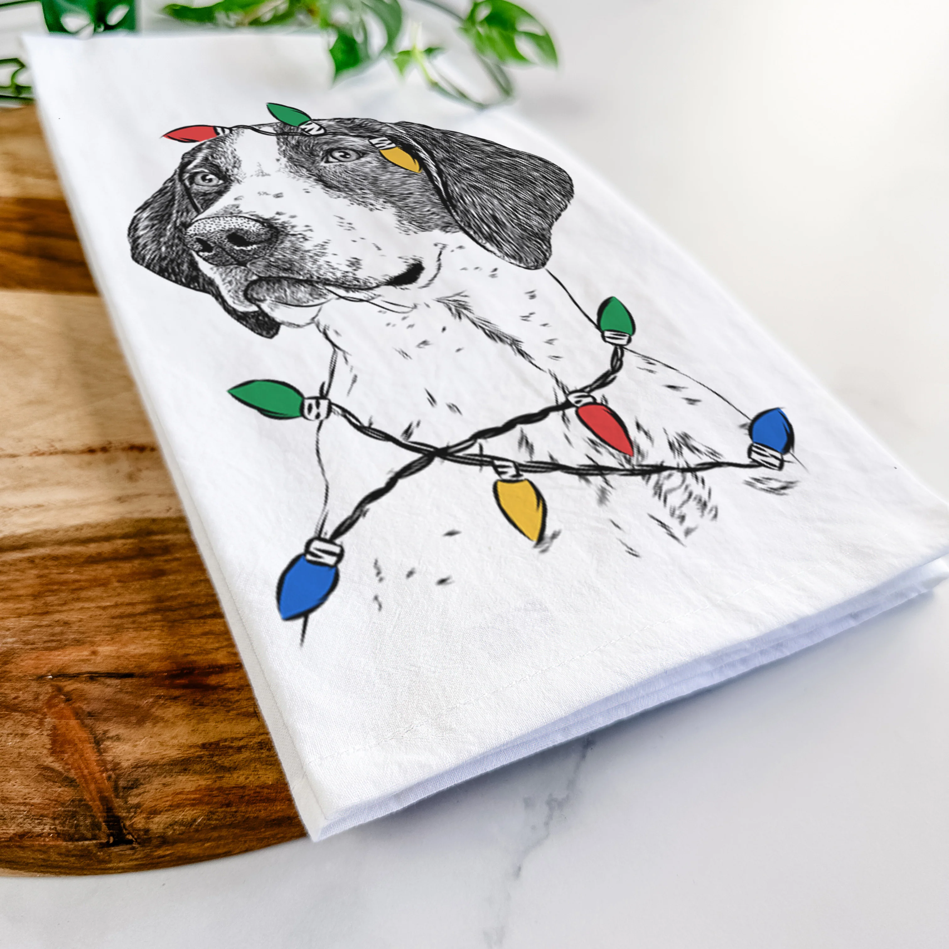 Payton the Mixed Breed Tea Towel - Image 10