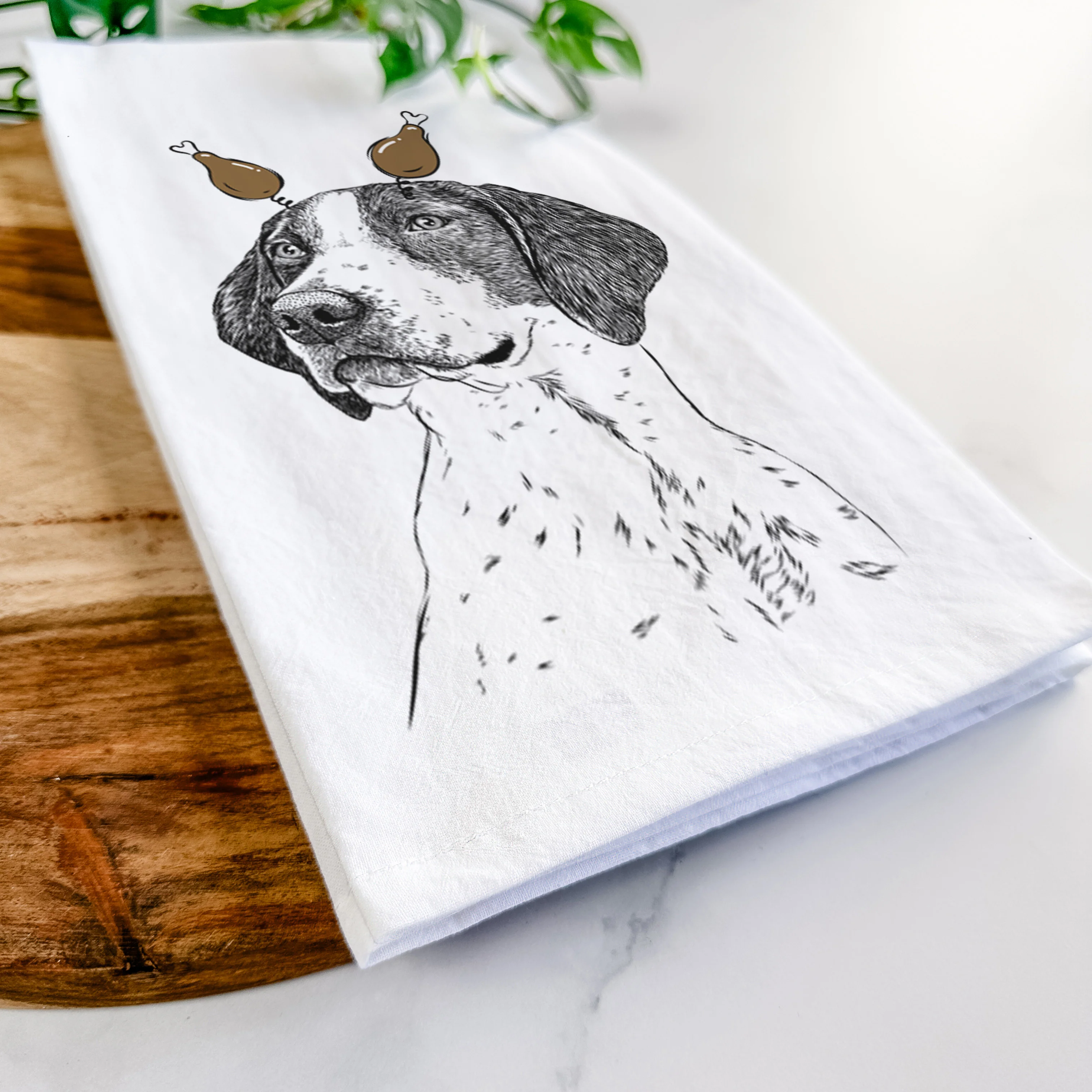 Payton the Mixed Breed Tea Towel - Image 11
