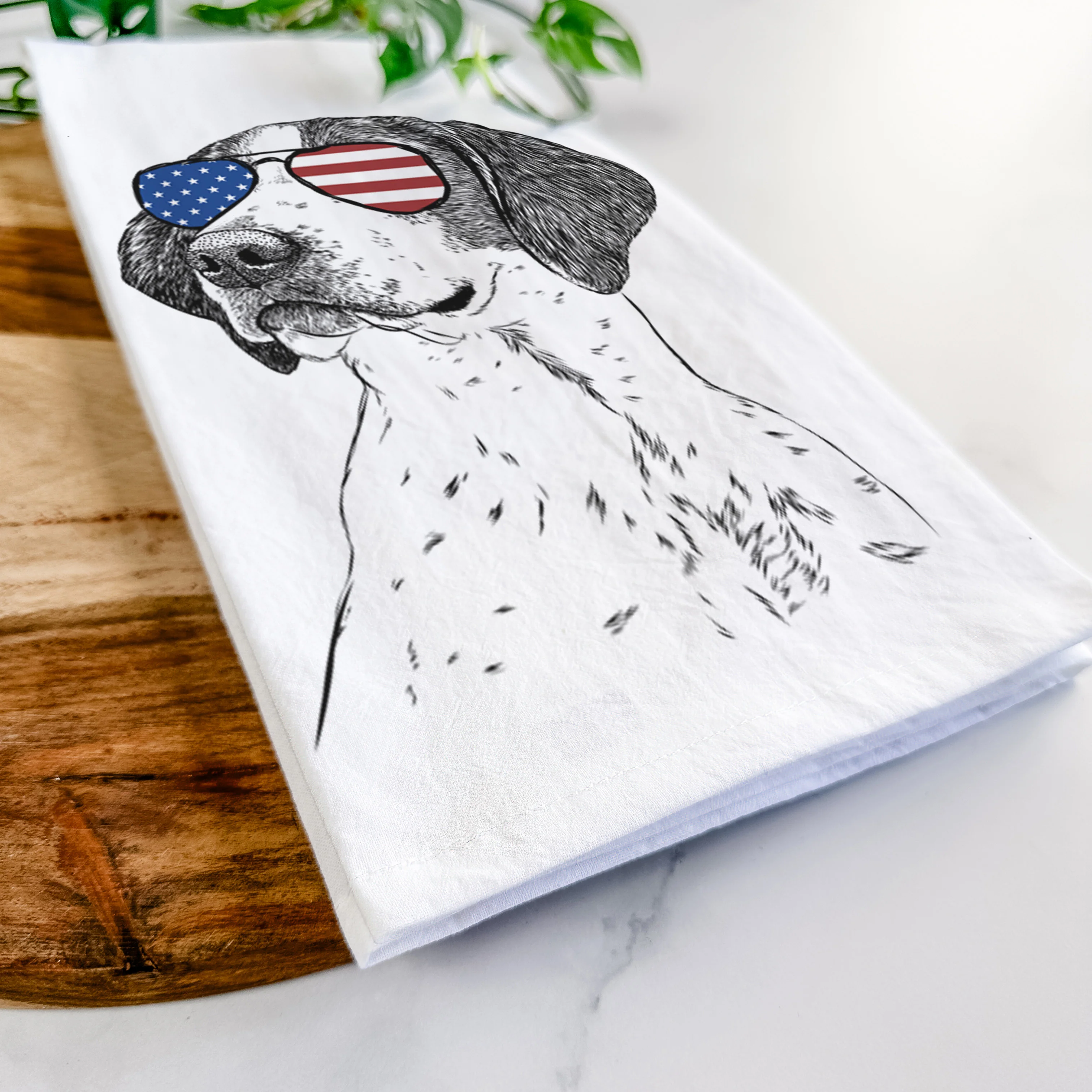 Payton the Mixed Breed Tea Towel - Image 12